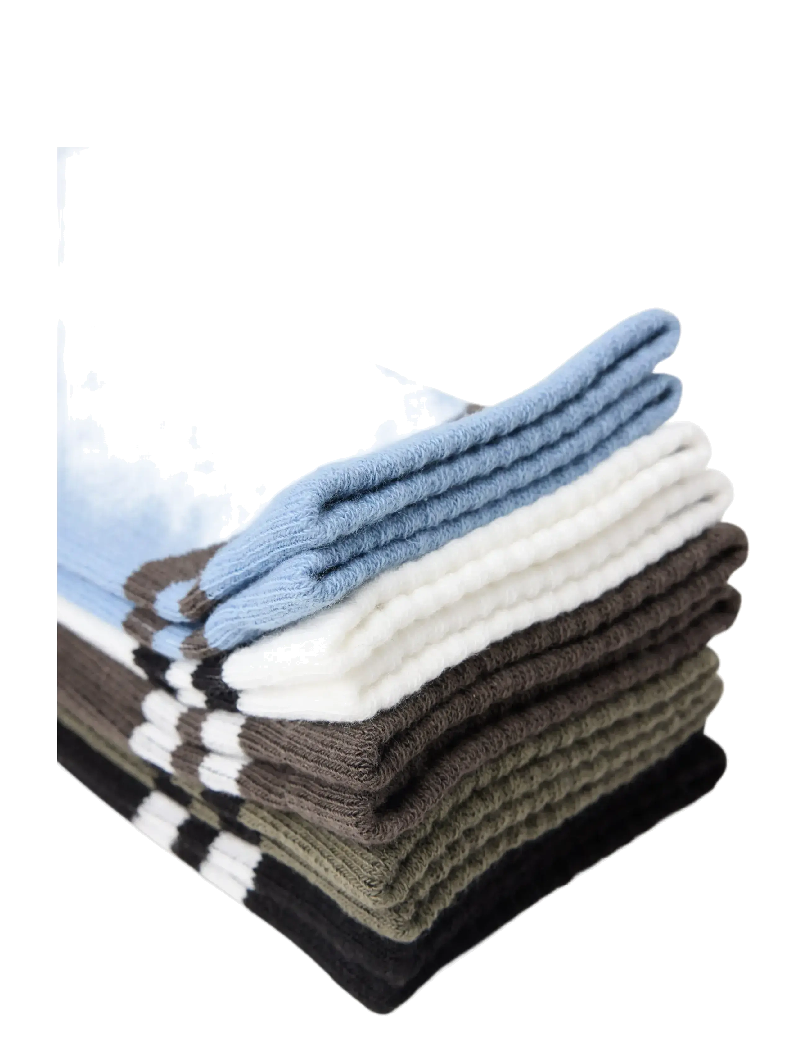 Lindex - 5-pack socks - dark brown - 2