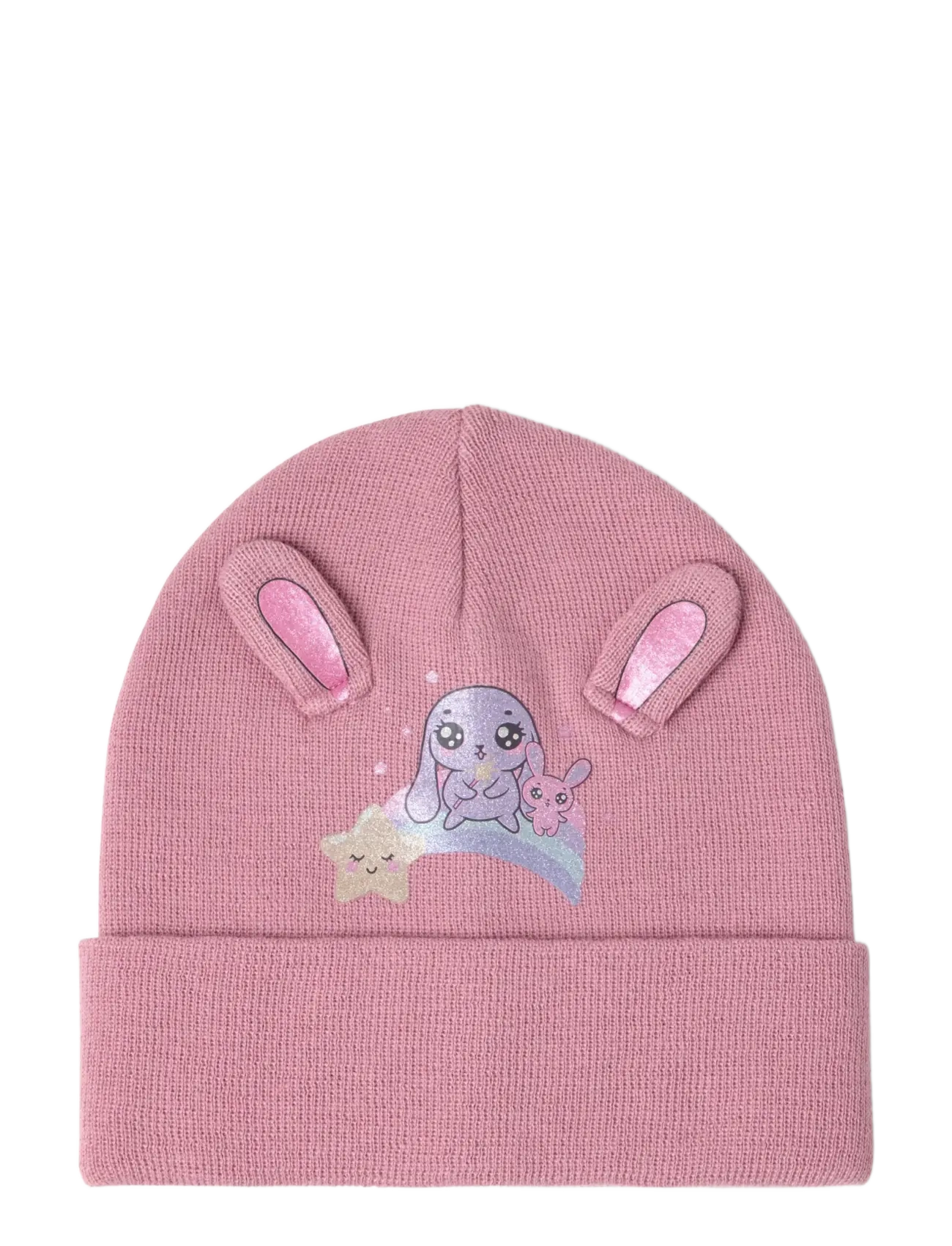 Lindex Beanie with ears - Beanies - DUSTY LILAC / pink/rose