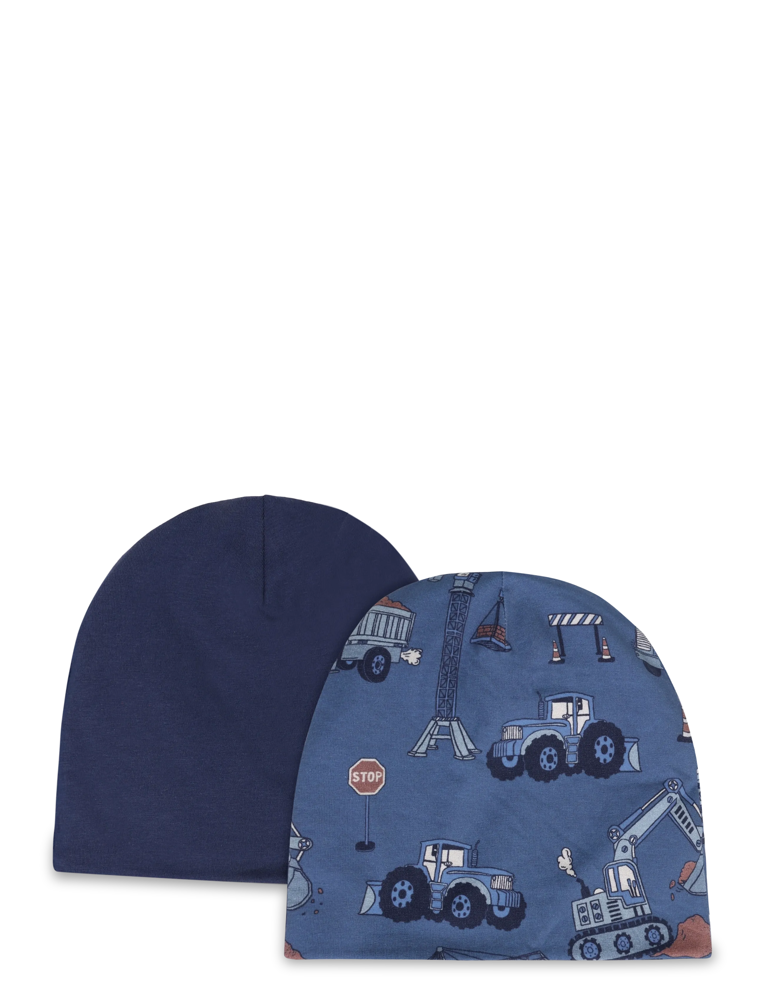 Lindex - Beanie jersey w fleece lining - beanies - light dusty blue - 1