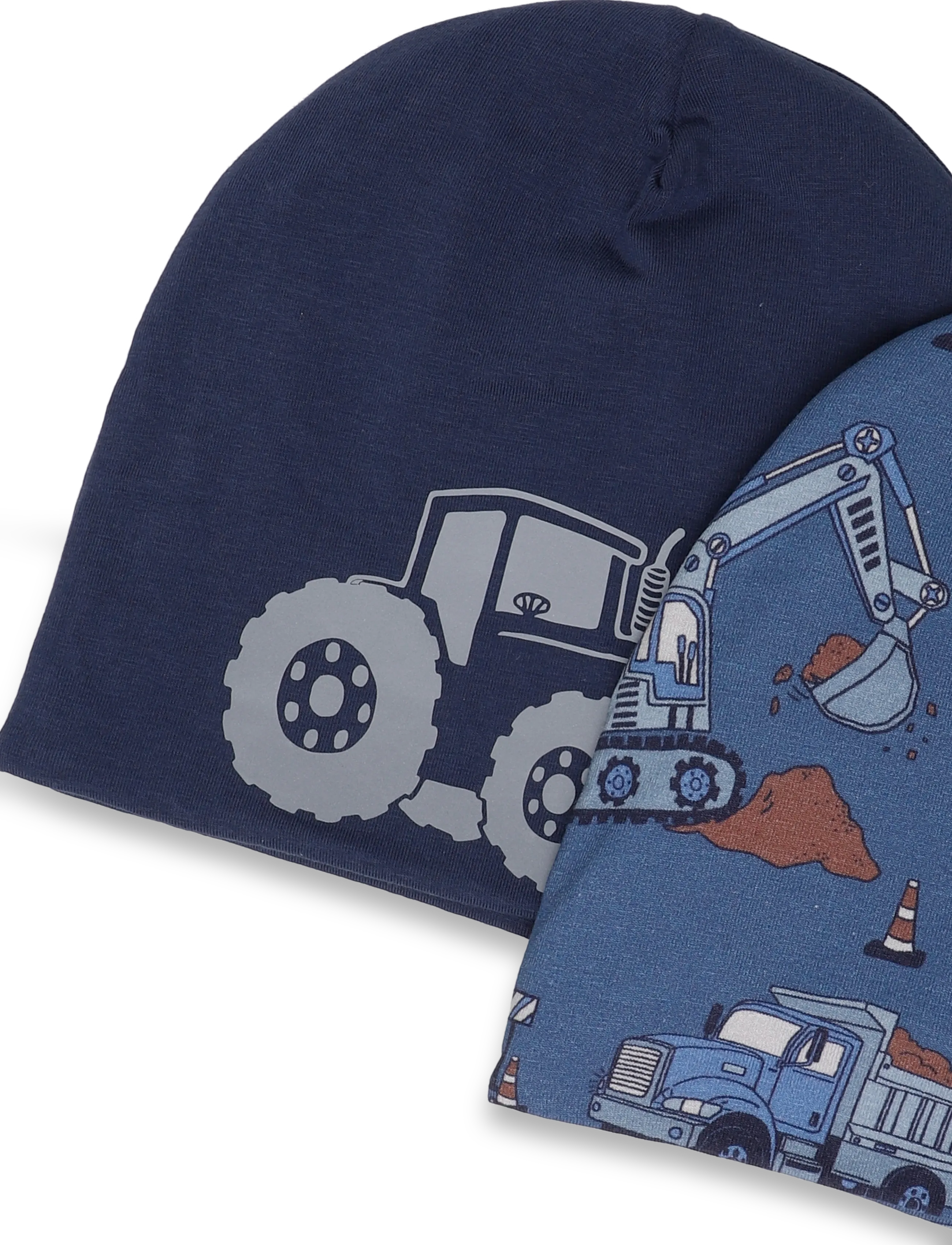 Lindex - Beanie jersey w fleece lining - beanies - light dusty blue - 2