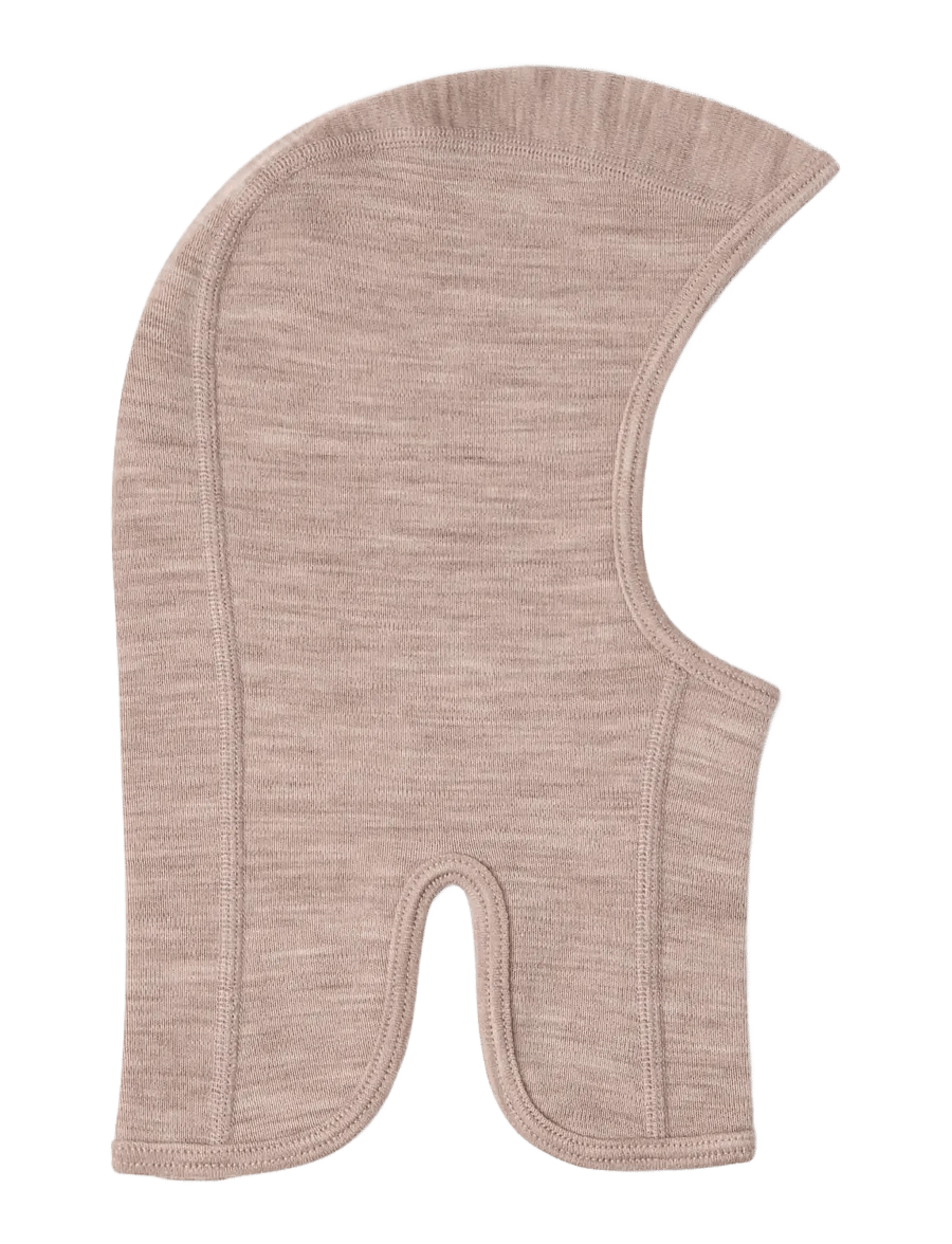 Lindex - Balaclava in merino wool - vinter tilbehør - light beige melange - 0
