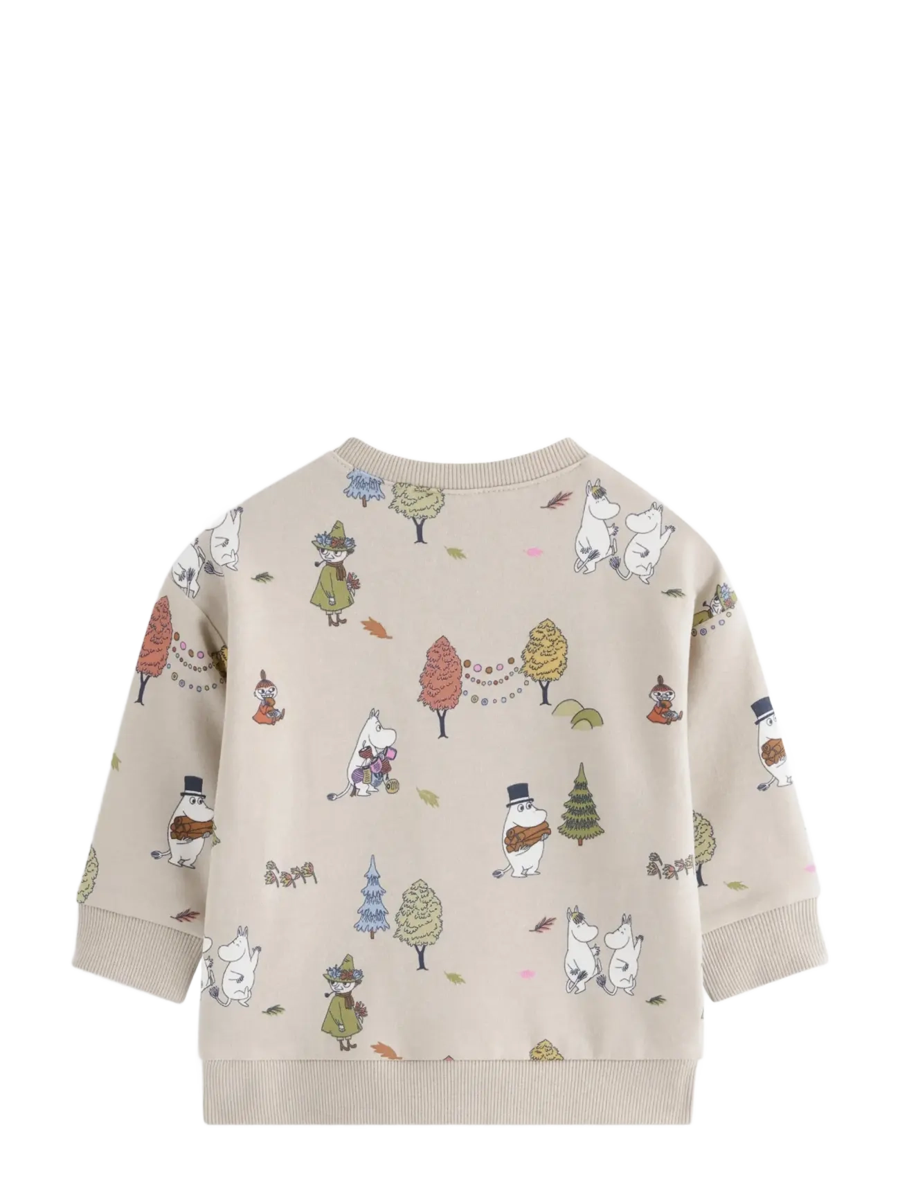Lindex - Moomin sweatshirt with brushed inside - dressipluusid - light beige - 1