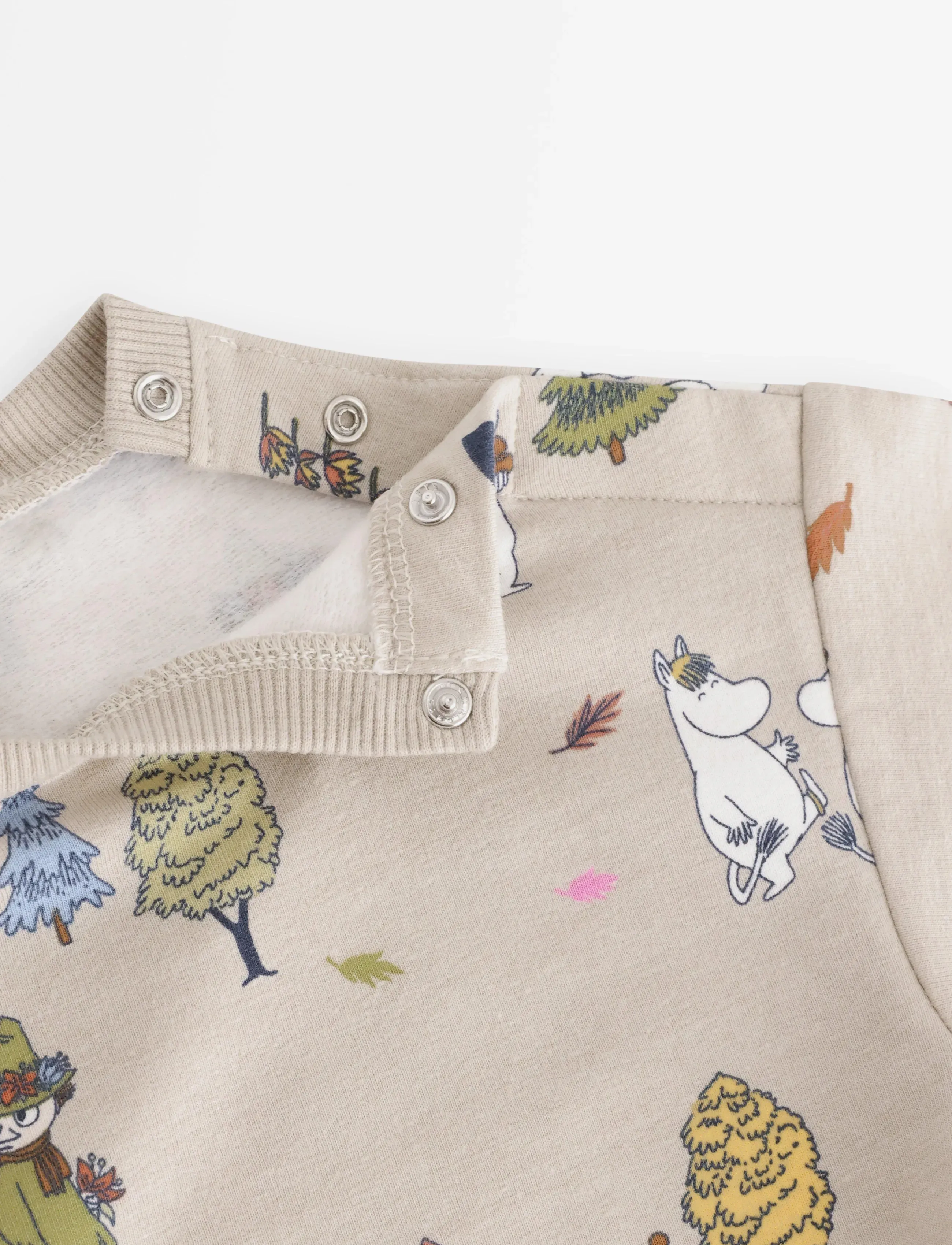 Lindex - Moomin sweatshirt with brushed inside - dressipluusid - light beige - 2