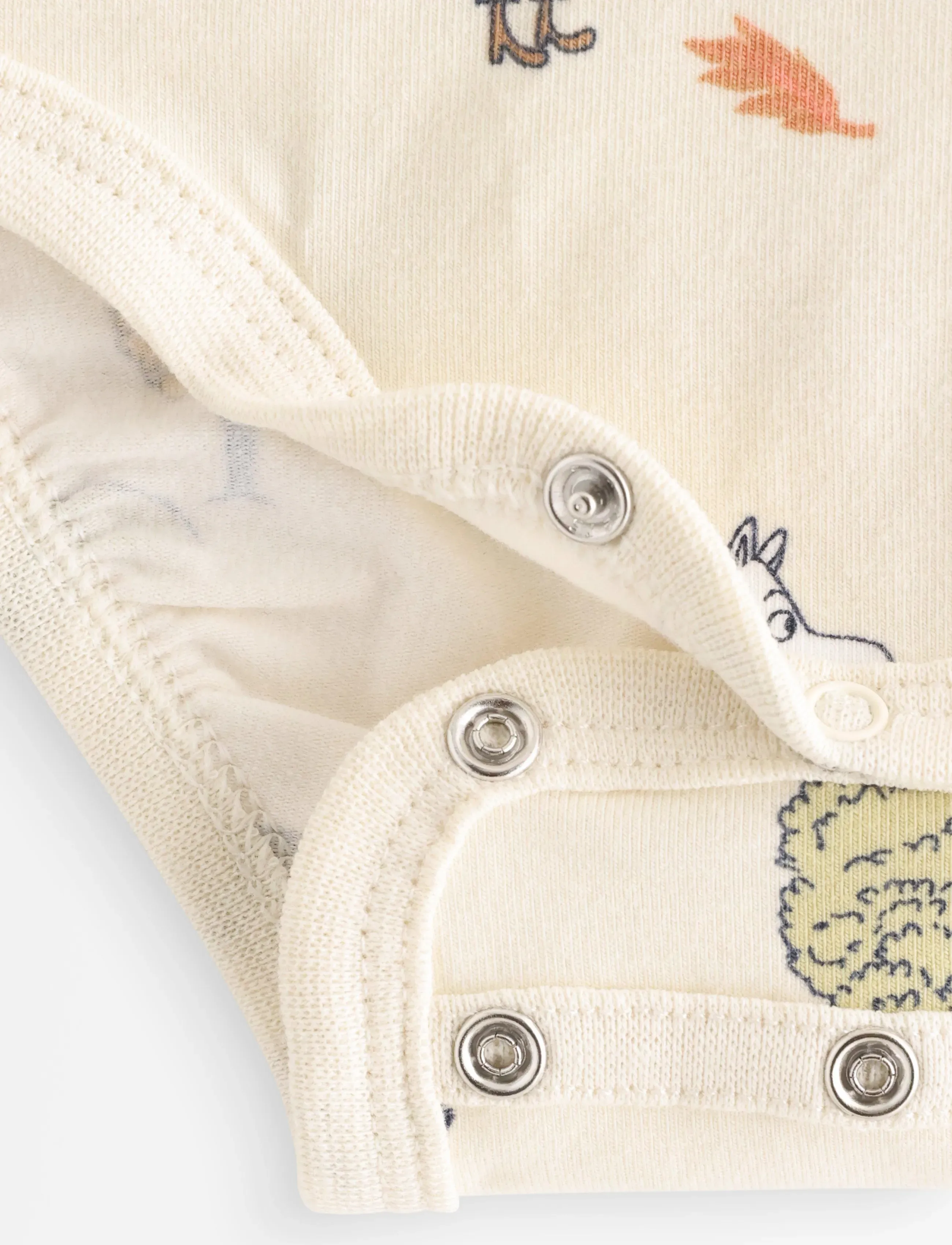 Lindex - Moomin long-sleeved wrap bodysuit - osta vanuse järgi - white - 2