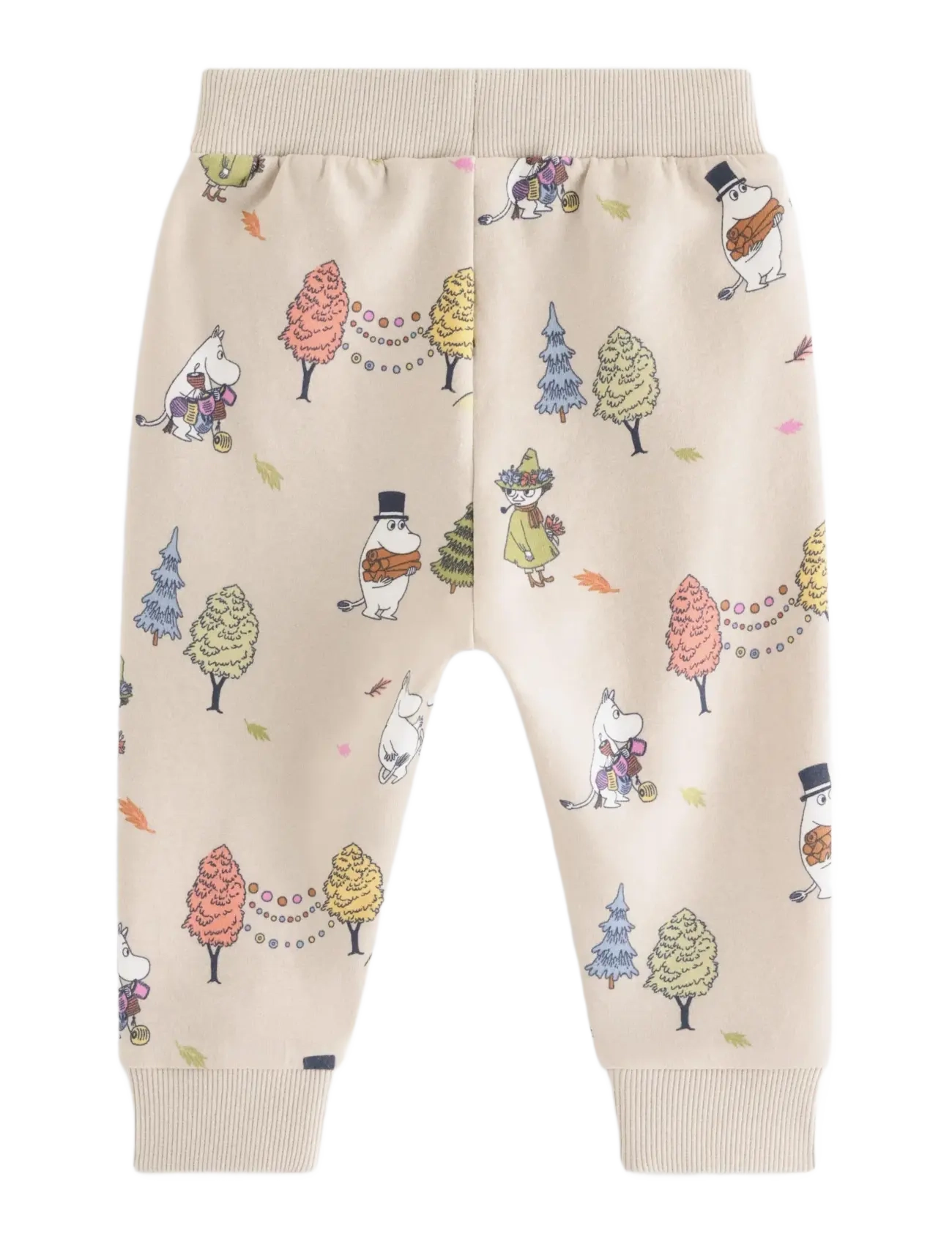 Lindex - Moomin joggers with brushed inside - dressipüksid - light beige - 1