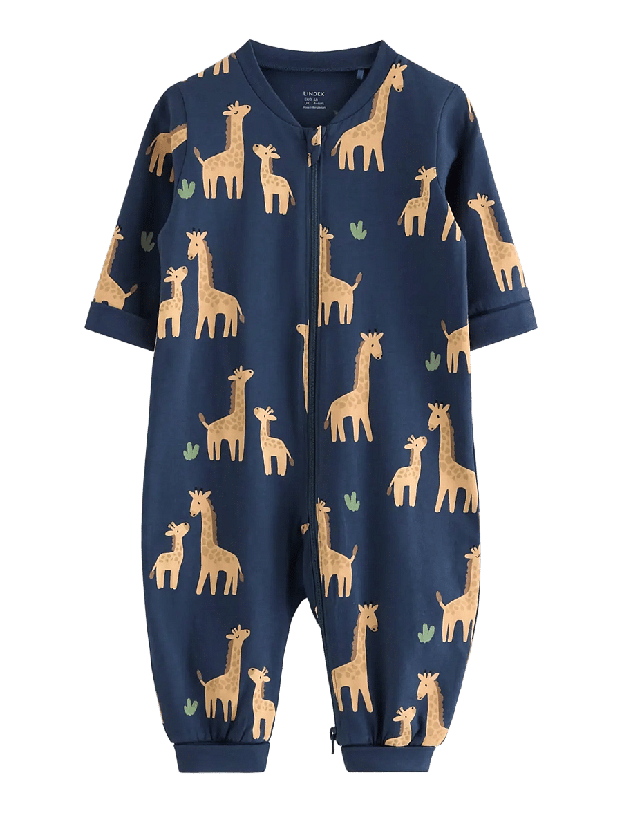 Lindex - Pyjamas - schlafoveralls - dark blue - 0