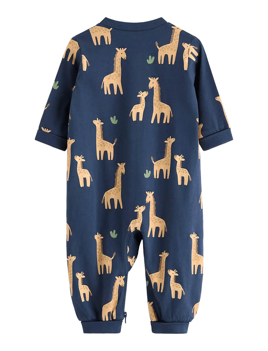 Lindex - Pyjamas - schlafoveralls - dark blue - 1