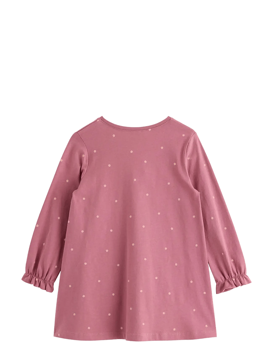 Lindex - Long-sleeved tunic with front pockets - pluusid ja tuunikad - dusty pink - 1