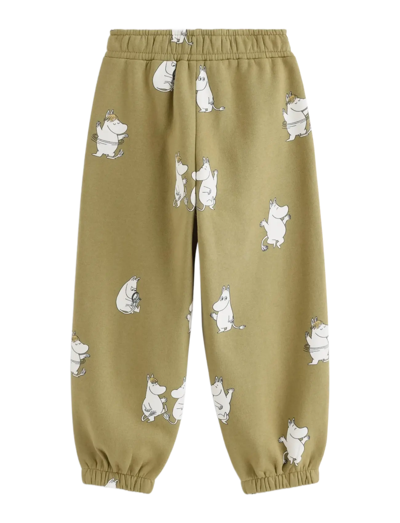 Lindex - Moomin joggers with brushed inside - mjukisbyxor - khaki - 2