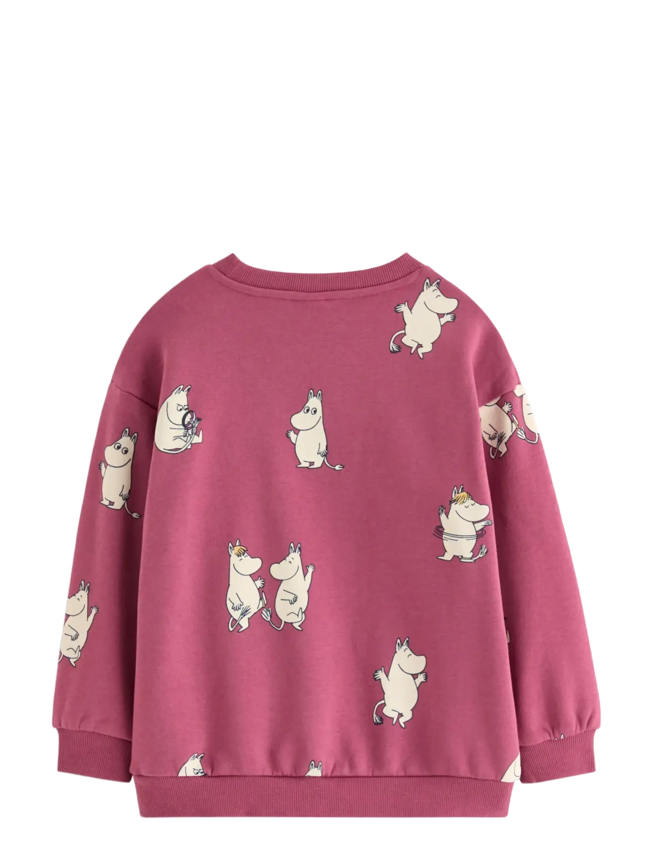 Lindex - Moomin sweatshirt with brushed inside - dark dusty pink - 2