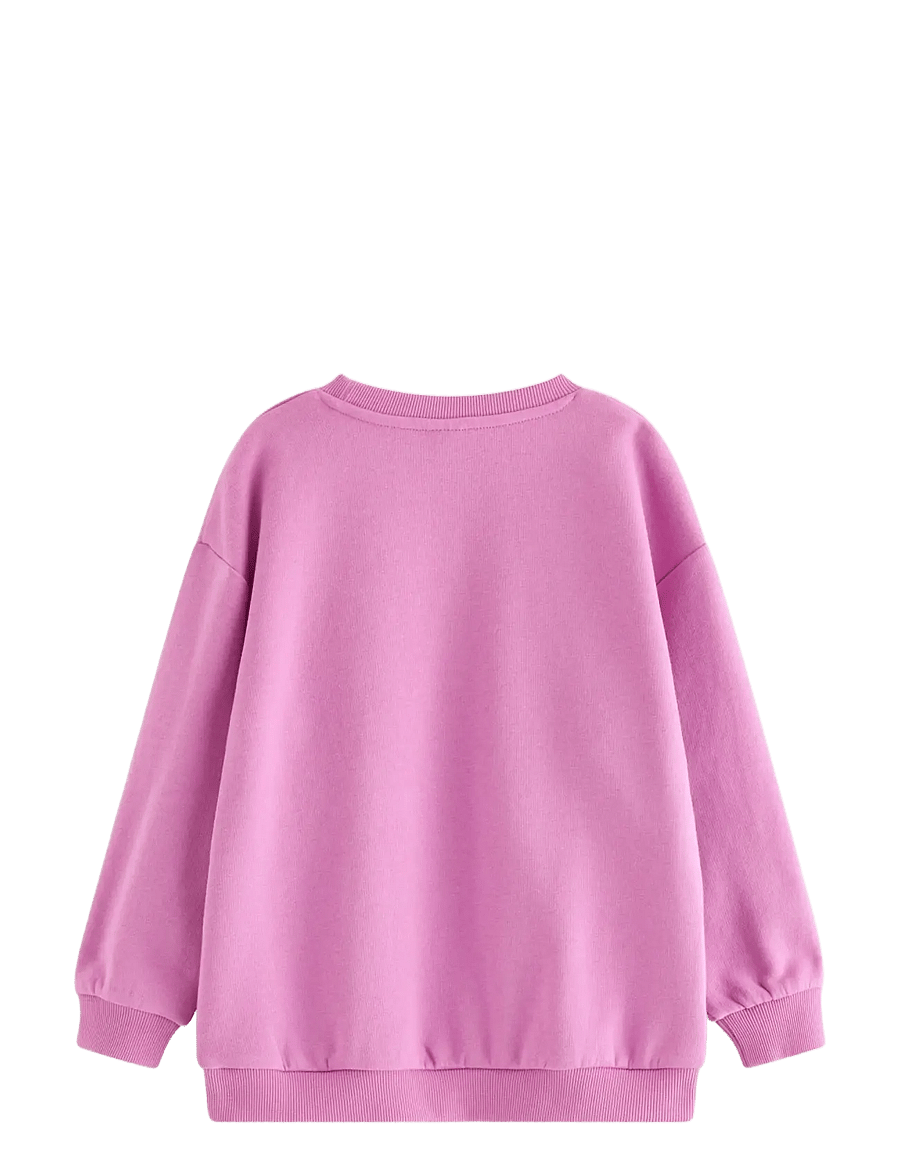 Lindex - Moomin sweatshirt with brushed inside - dusty pink - 2