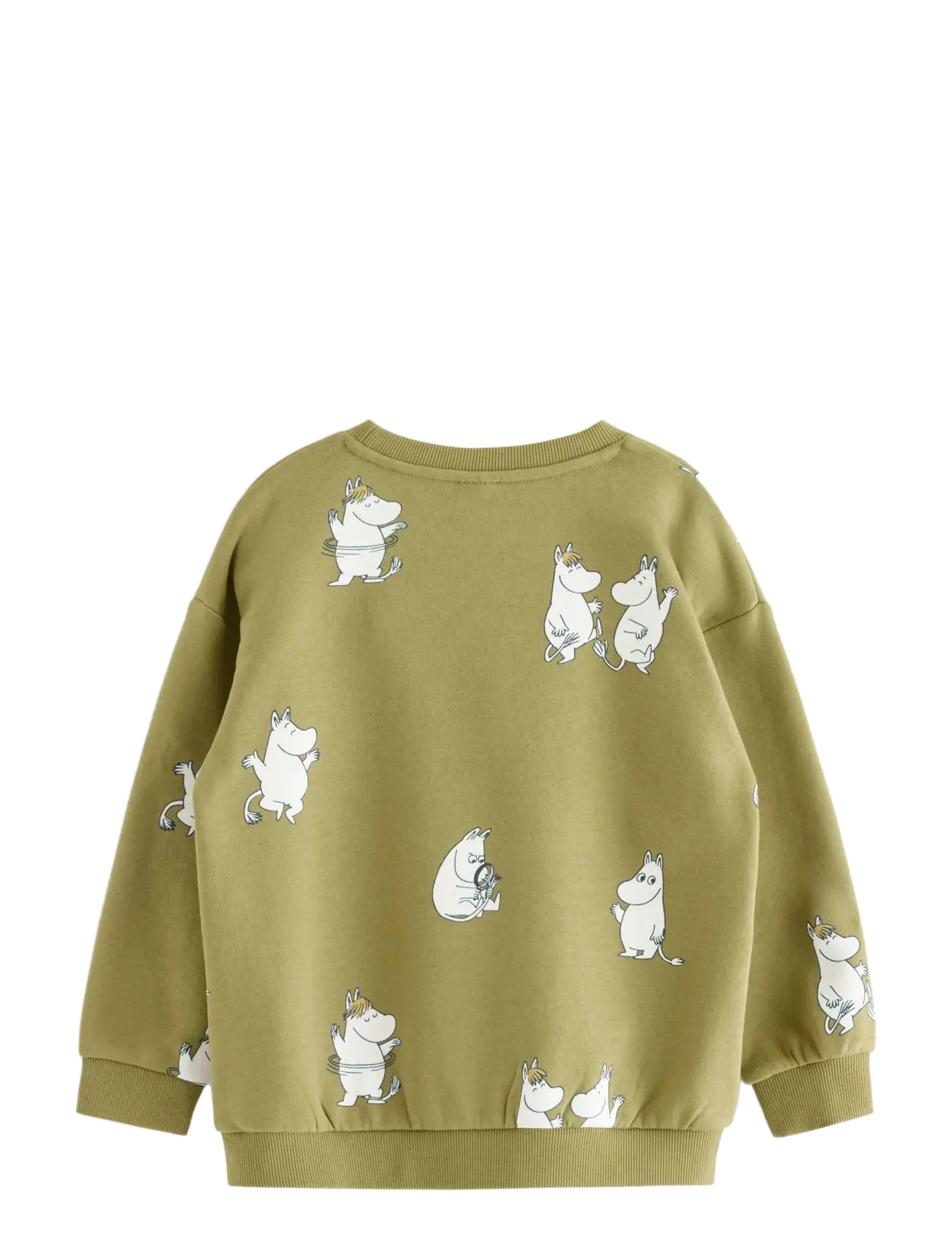 Lindex - Moomin sweatshirt with brushed inside - sweatshirts - khaki - 2