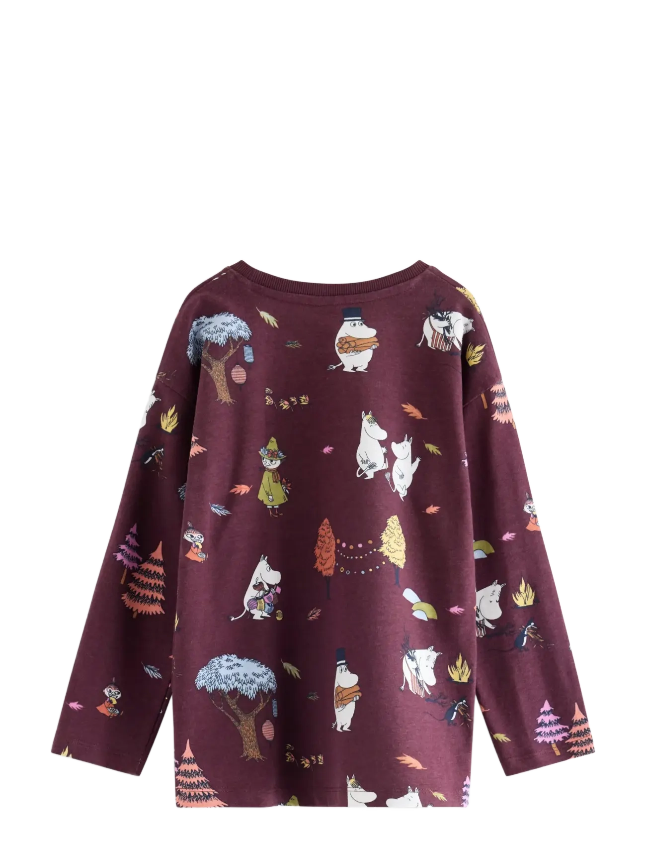 Lindex - Moomin long-sleeved top - dark lilac - 2