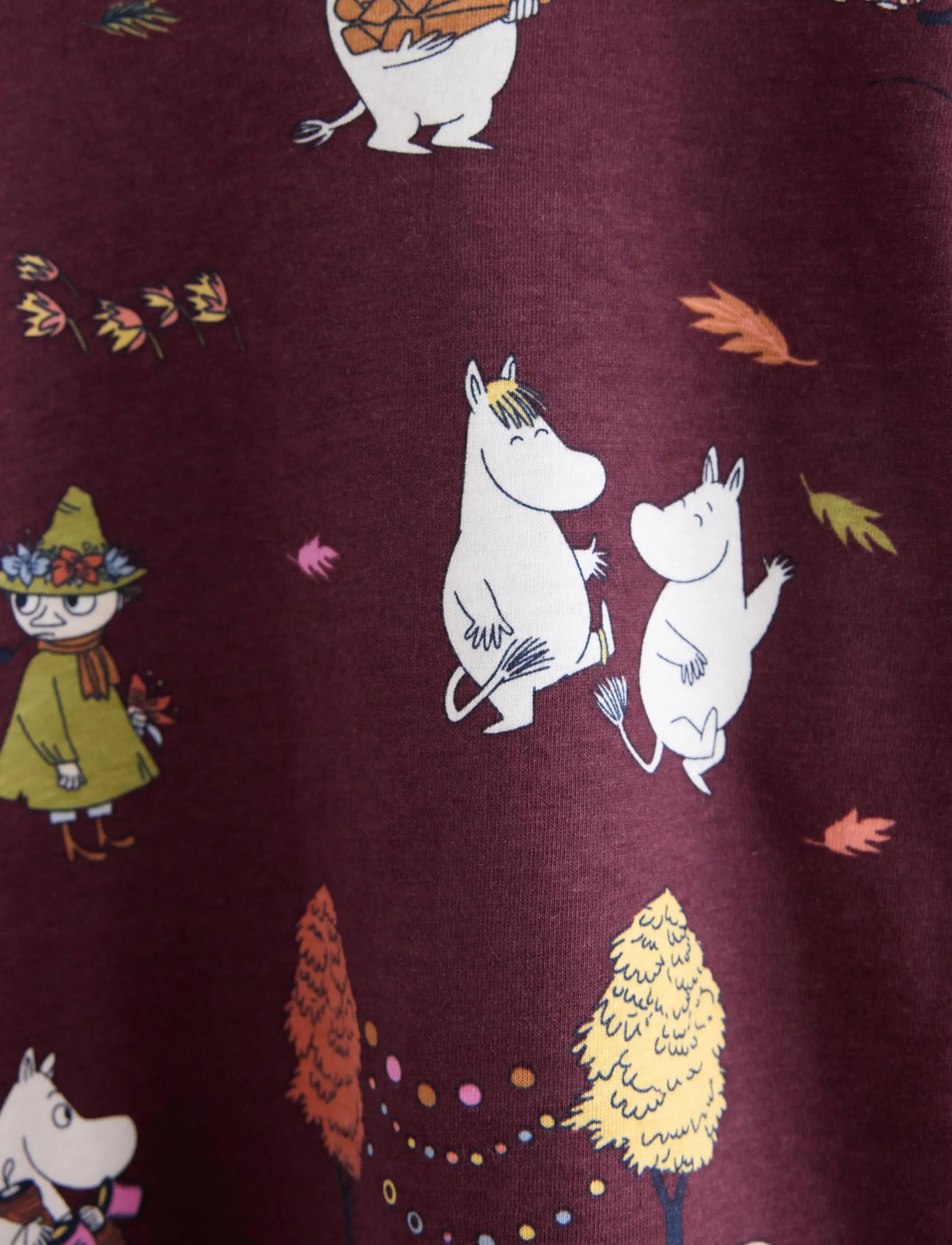Lindex - Moomin long-sleeved top - dark lilac - 5
