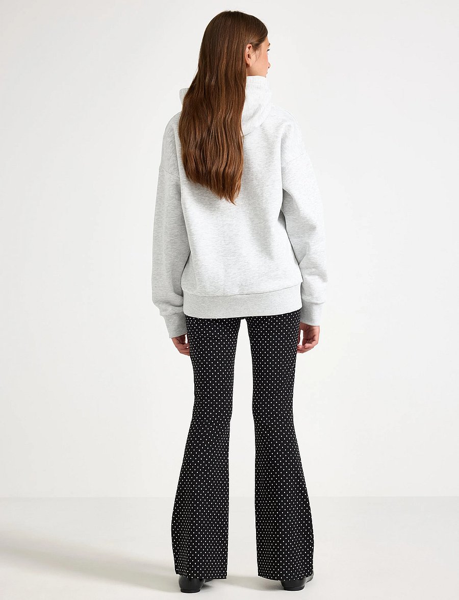 Lindex - Yoga trousers with dots - bukser - black - 3