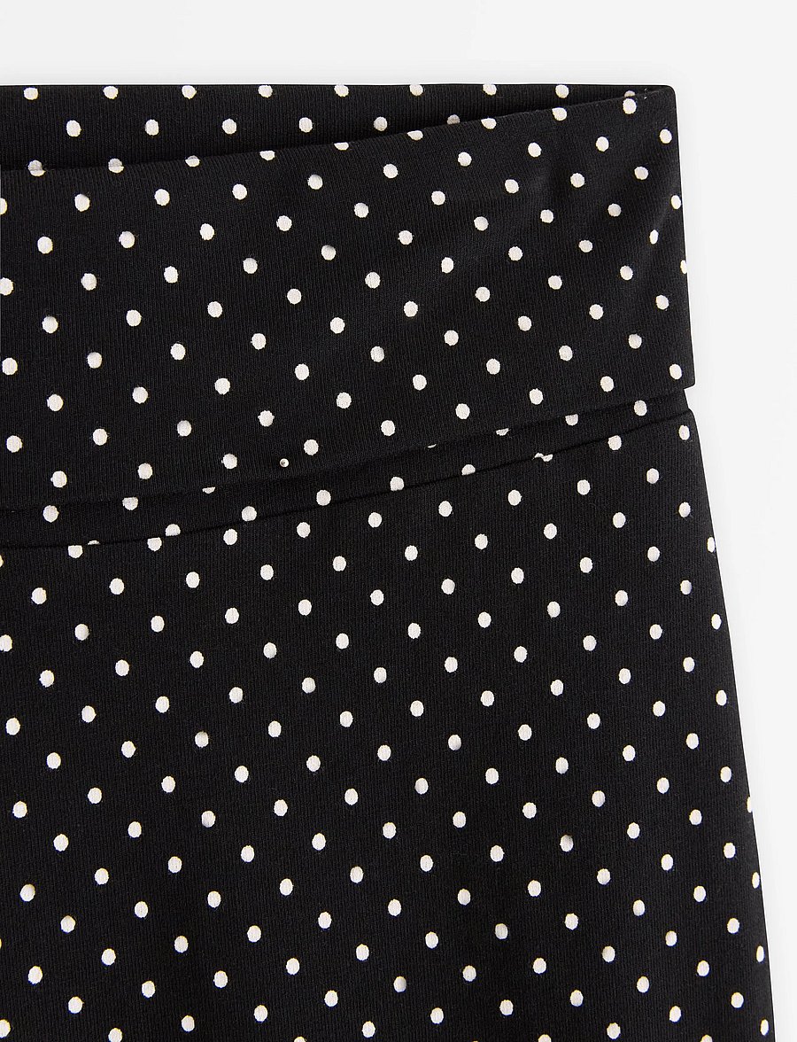 Lindex - Yoga trousers with dots - bukser - black - 5