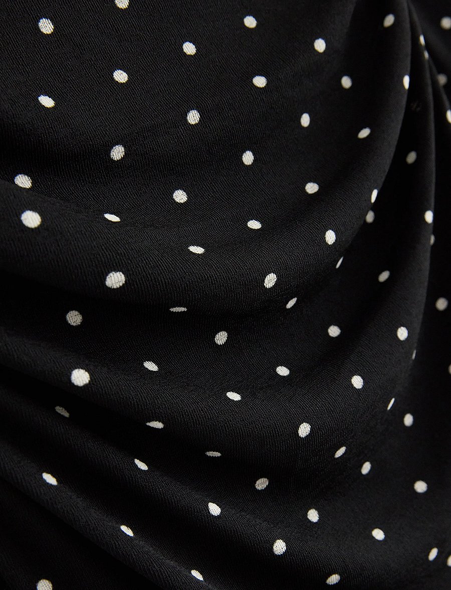 Lindex - Long sleeved midi dress - midikleider - black - 5