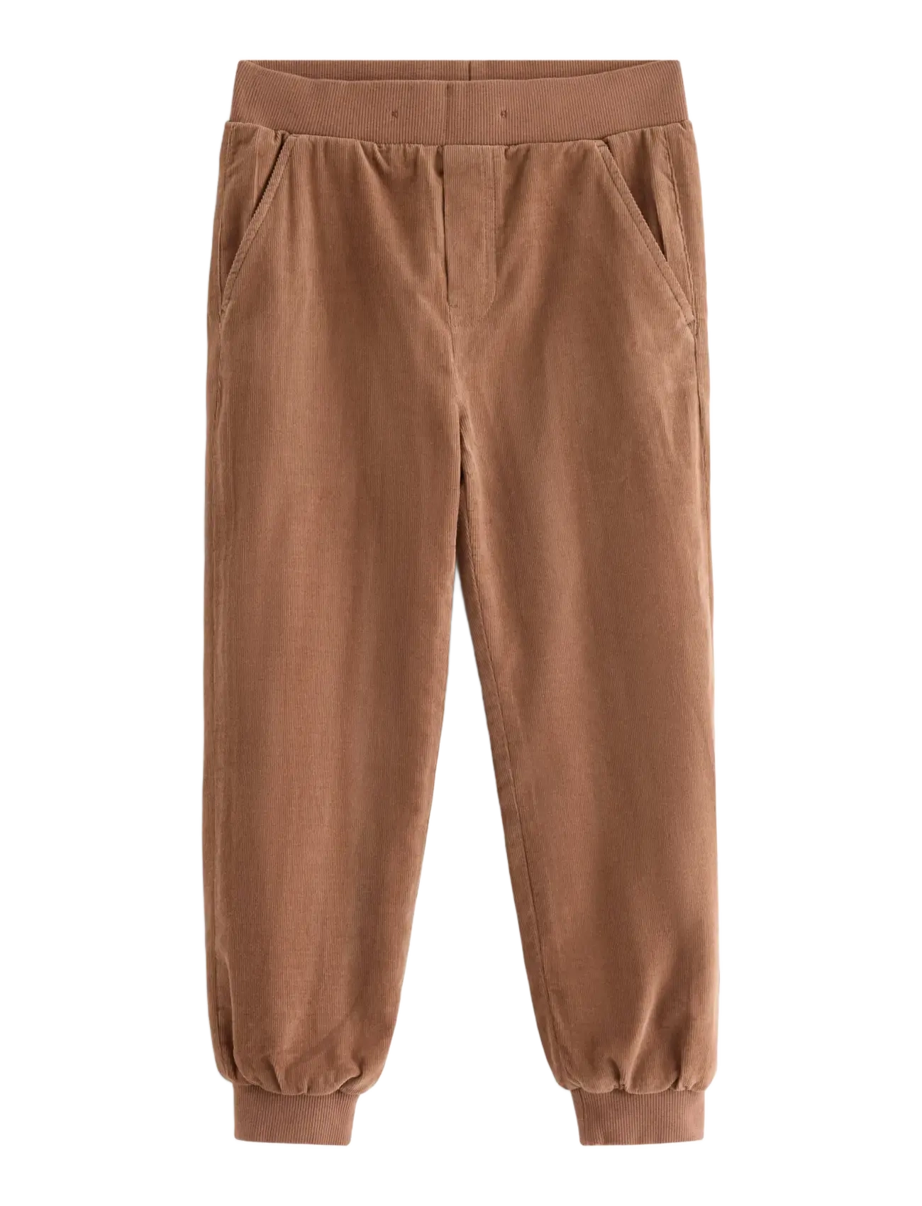 Lindex Lined corduroy joggers - Shoppa efter storlek - BROWN / brown