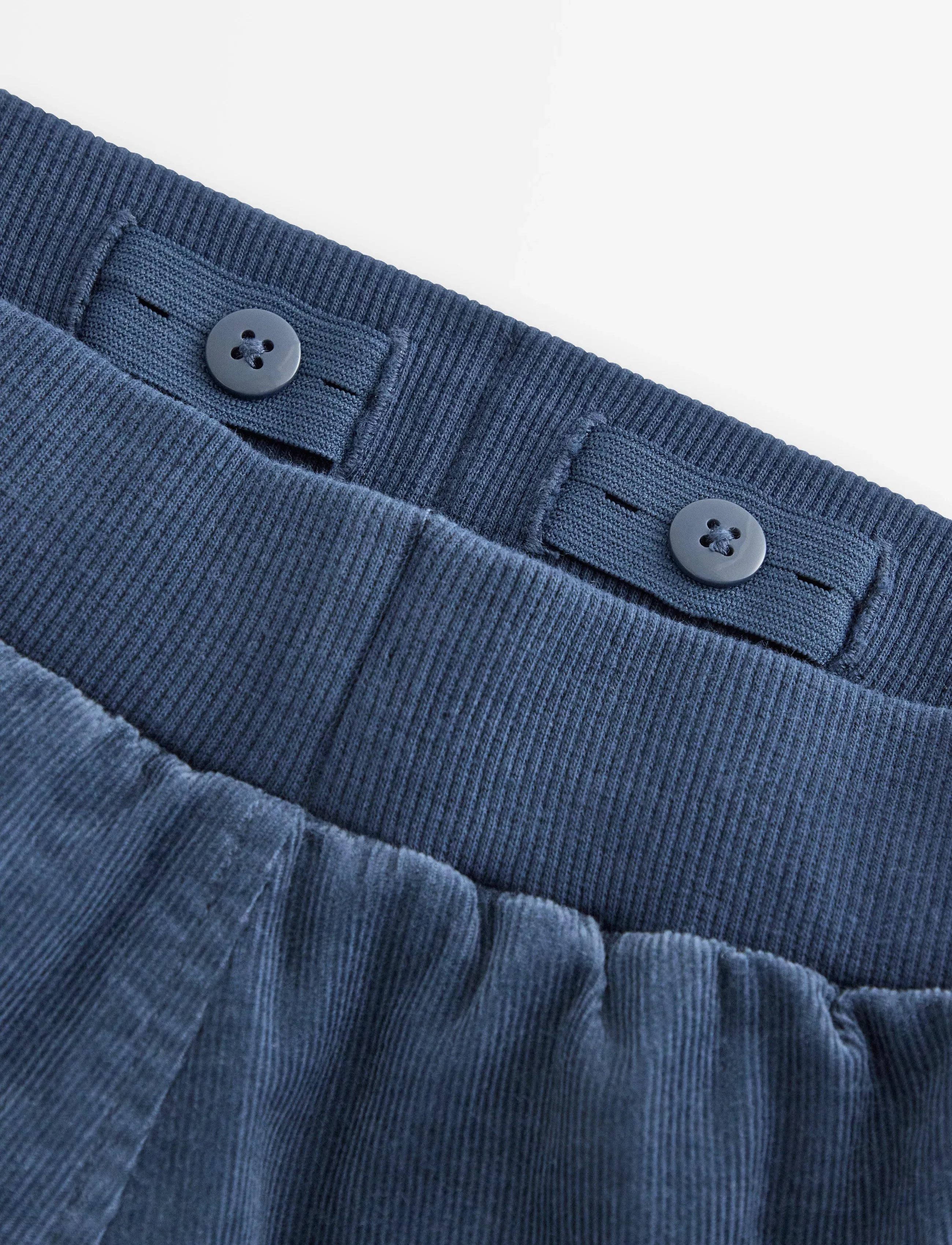 Lindex - Lined corduroy joggers - dressipüksid - dark blue - 2