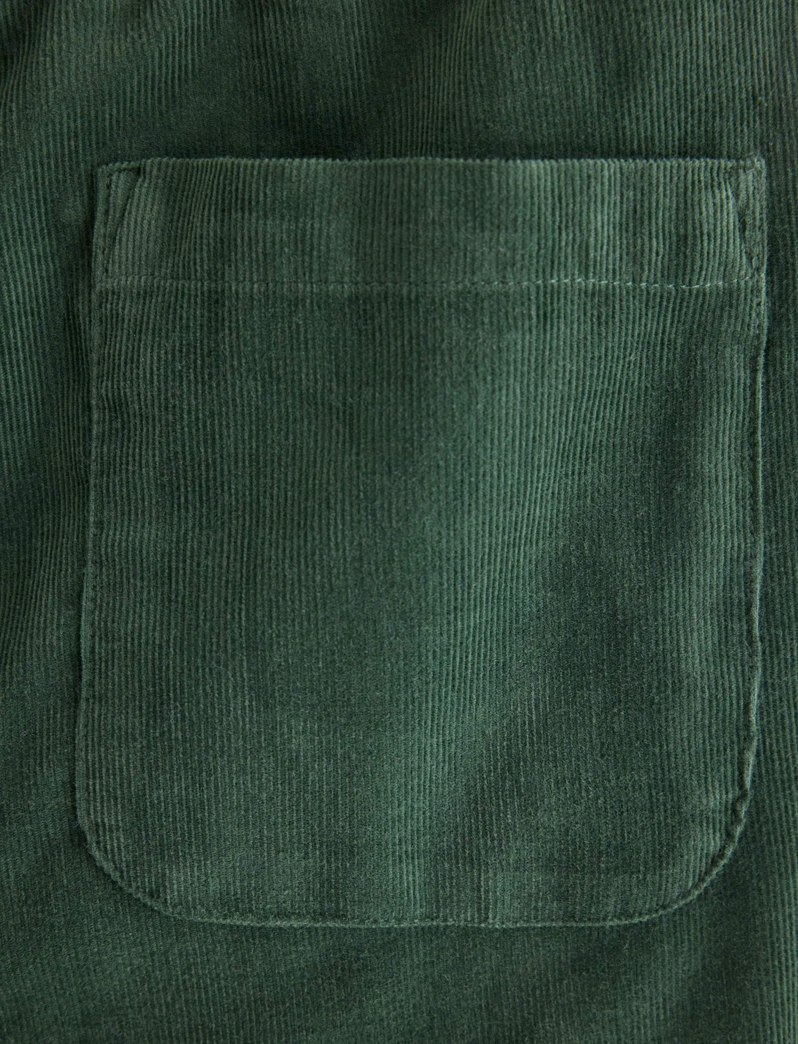 Lindex - Lined corduroy joggers - mjukisbyxor - dark dusty green - 2