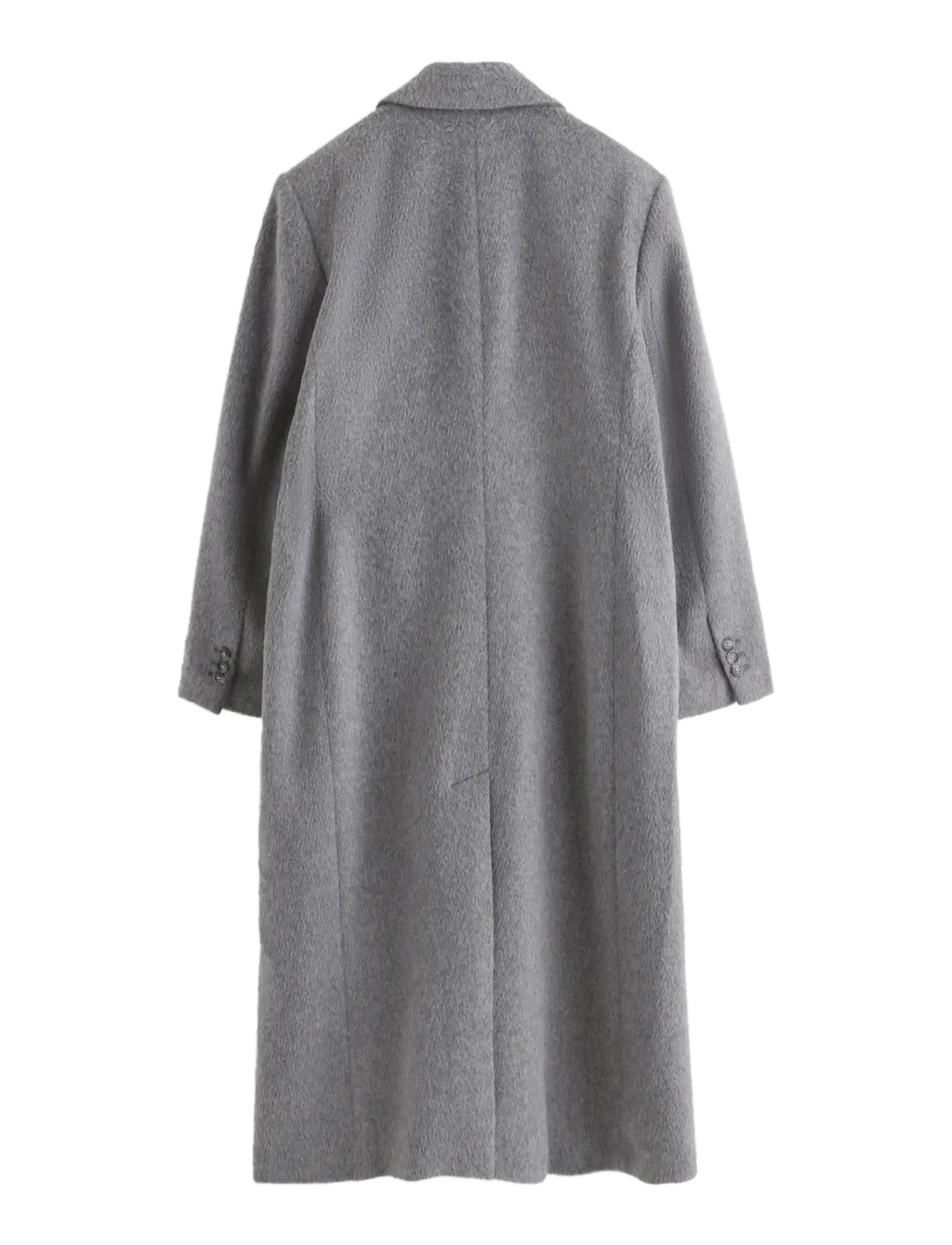 Lindex - Coat in wool blend - winterjacken - grey melange - 2