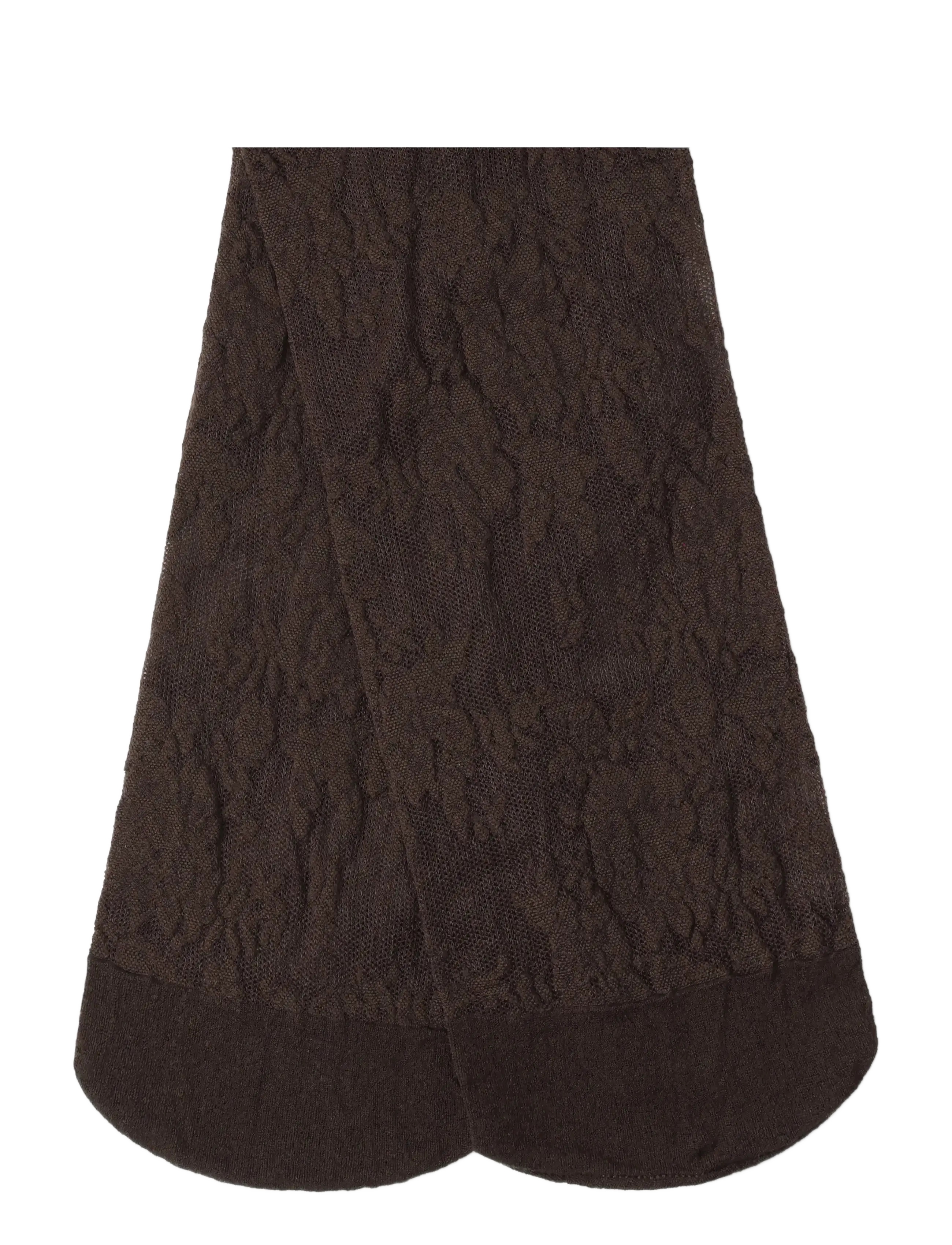 Lindex - Tights in lace 40 denier - erilised sündmused - brown - 1