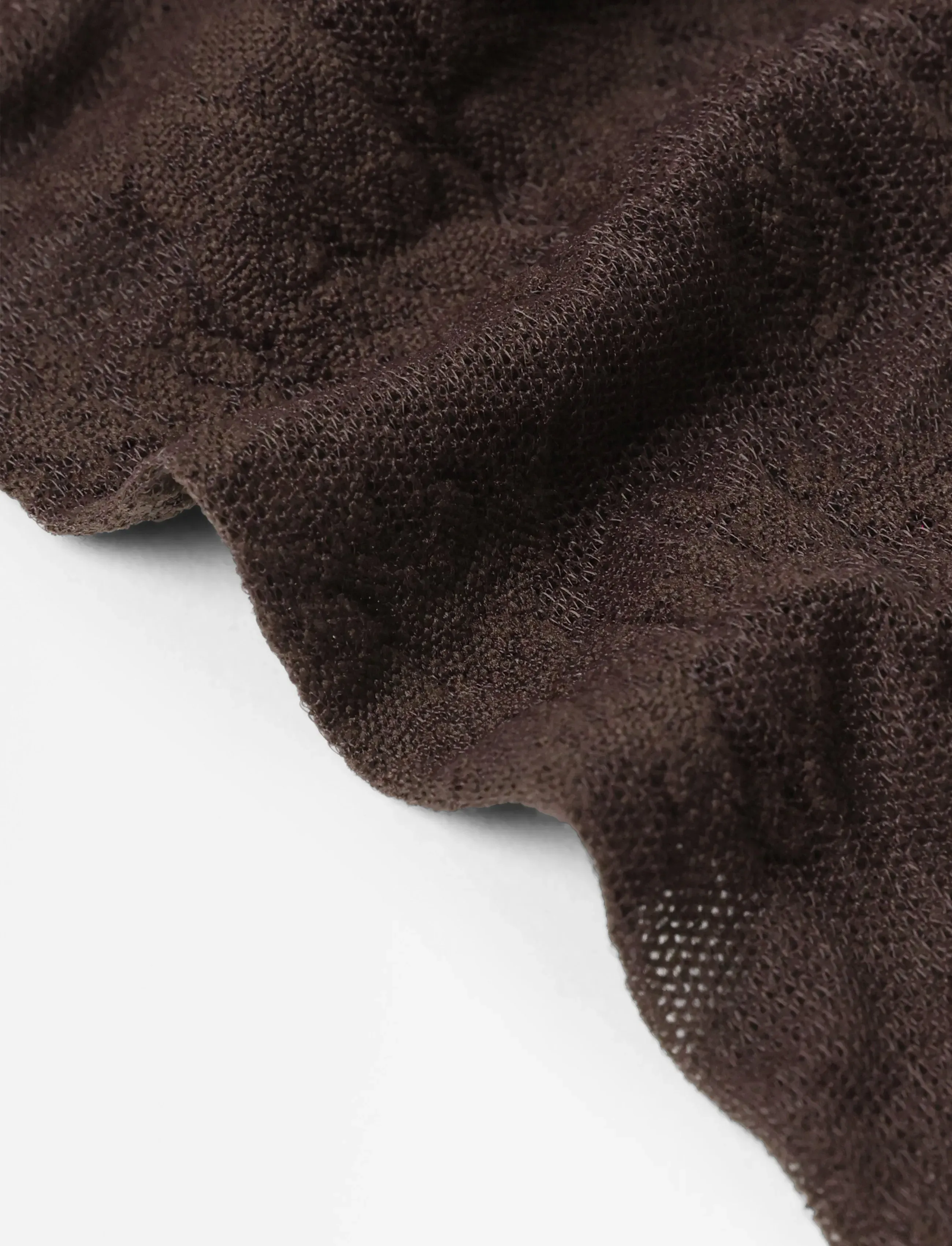 Lindex - Tights in lace 40 denier - special occasions - brown - 1