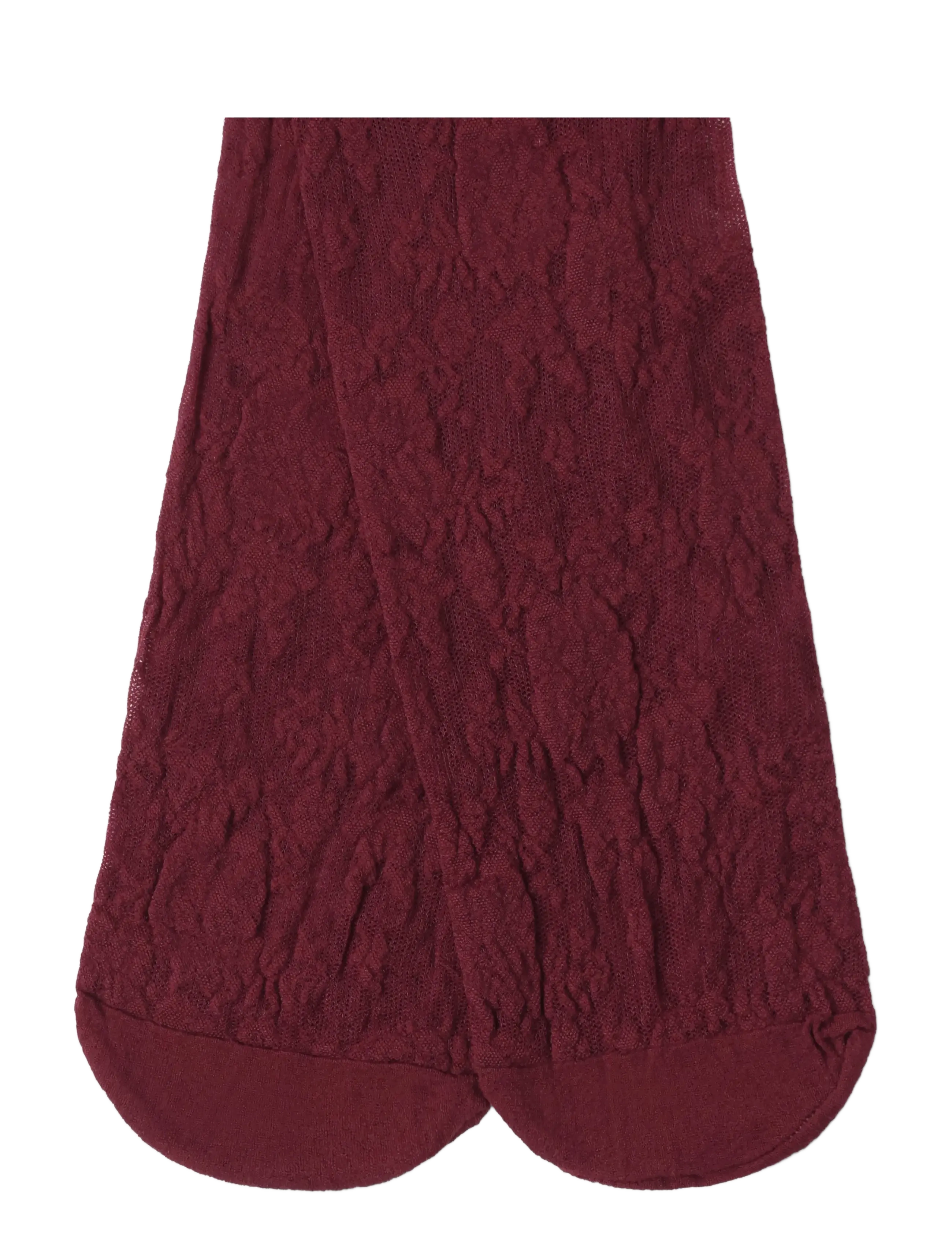 Lindex - Tights in lace 40 denier - besondere anlässe - dark dusty lilac - 1