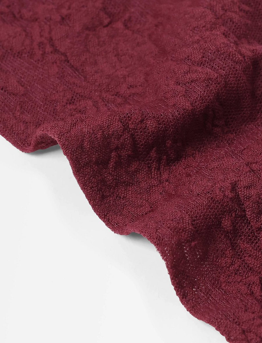 Lindex - Tights in lace 40 denier - besondere anlässe - dark dusty lilac - 2