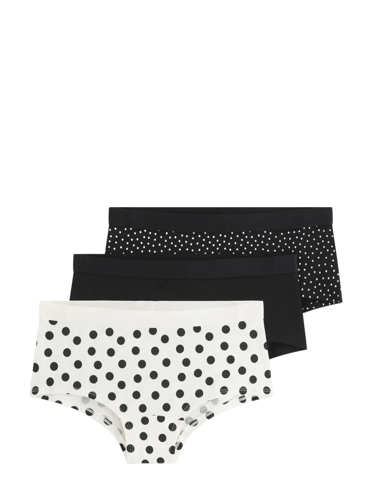 Lindex 3-Pack Hipster Briefs, Kinder, 3er-Pack Hipster Slips, Schwarz, Gr.158/164