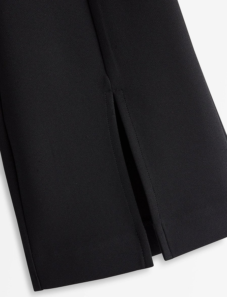 Lindex - MOM Maternity trousers with flared legs - nederdelar - black - 2