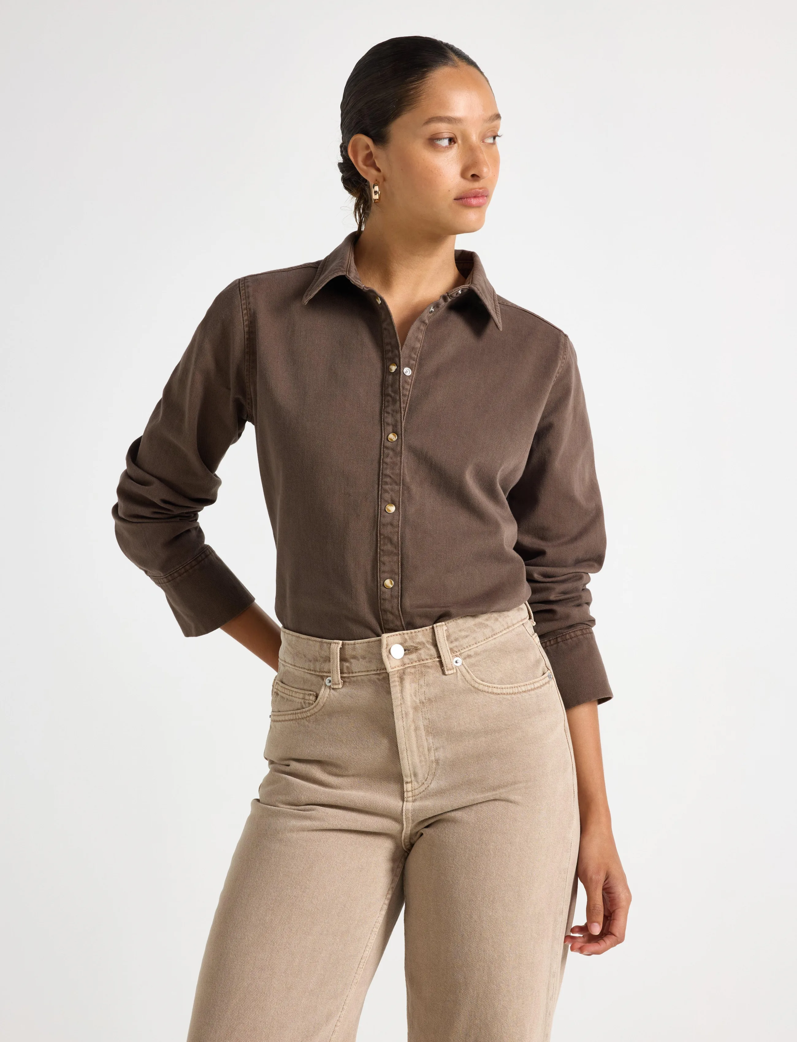 Shirt In Twill