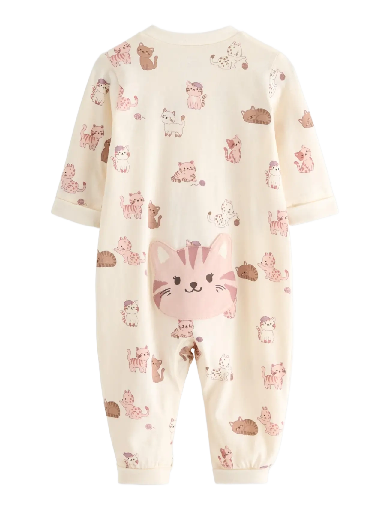 Lindex - Pyjamas with application at the back - white - 1