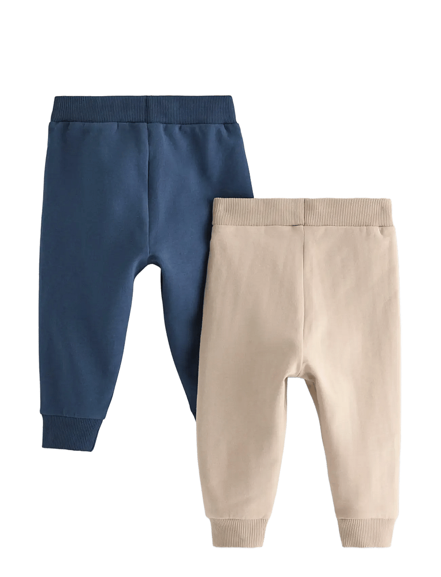 Lindex - 2-pack joggers - beige - 1