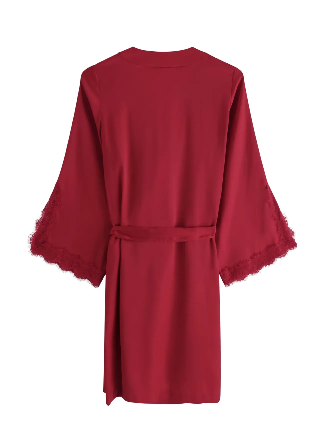 Lindex - Satin robe - red - 2