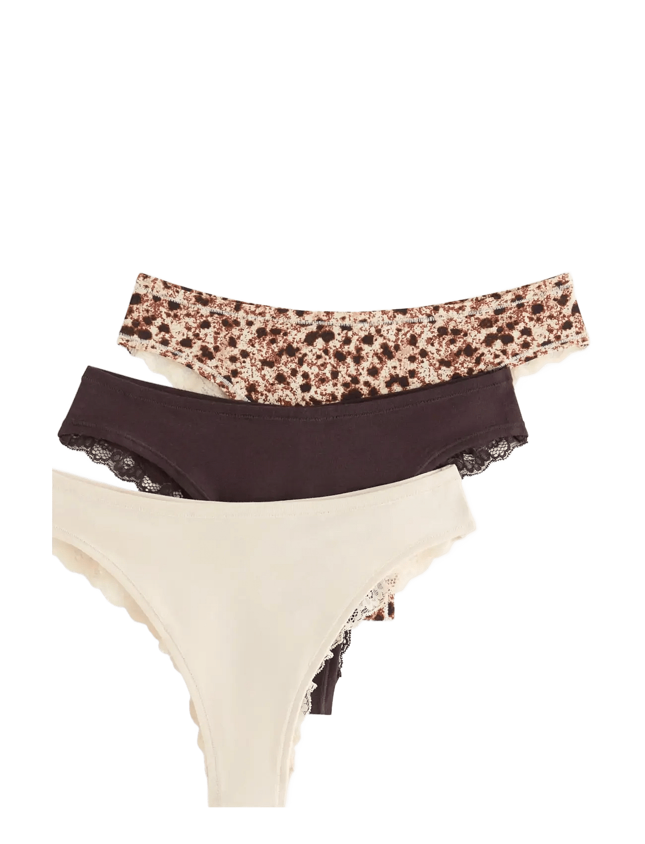 Lindex - 3-Pack Brazilian Briefs -