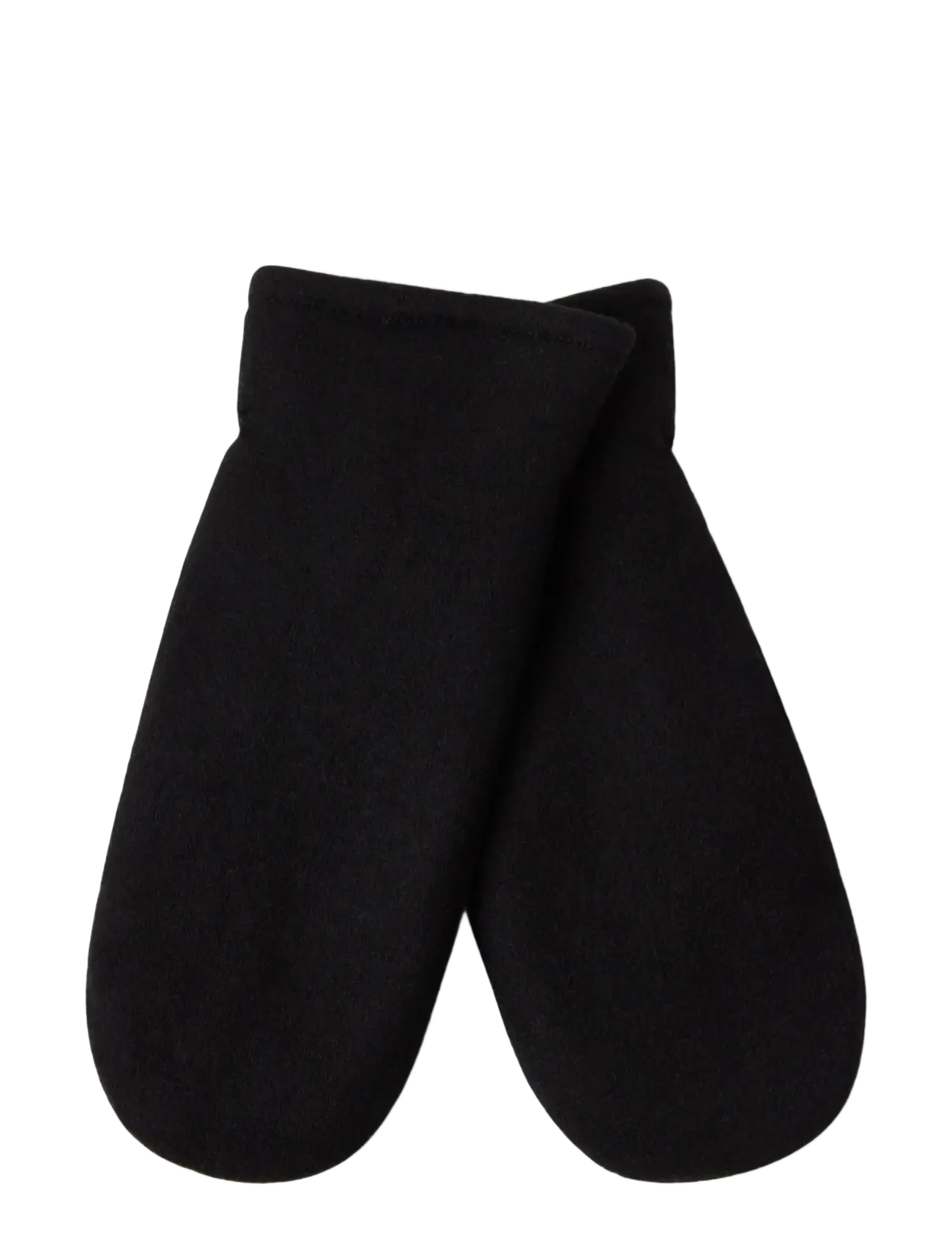 Lindex - Mittens in wool blend - fäustlinge - black - 1