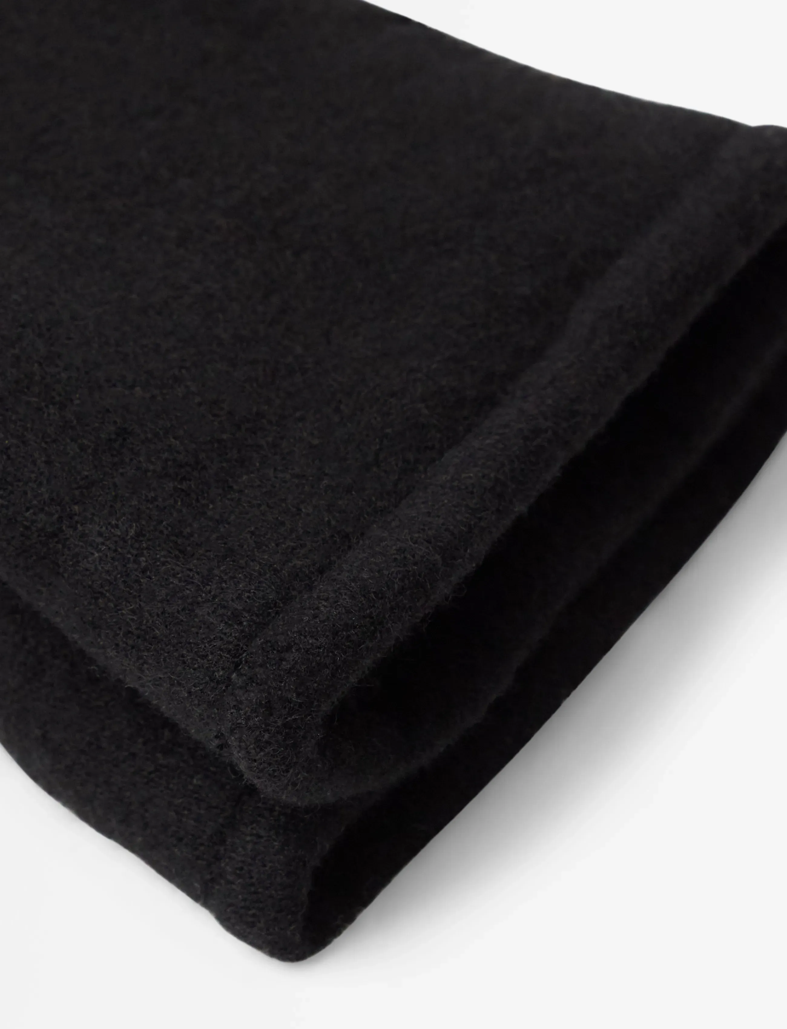 Lindex - Mittens in wool blend - fäustlinge - black - 2