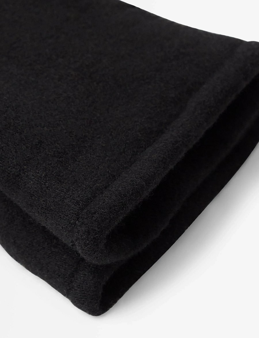 Lindex - Mittens in wool blend - fäustlinge - black - 2