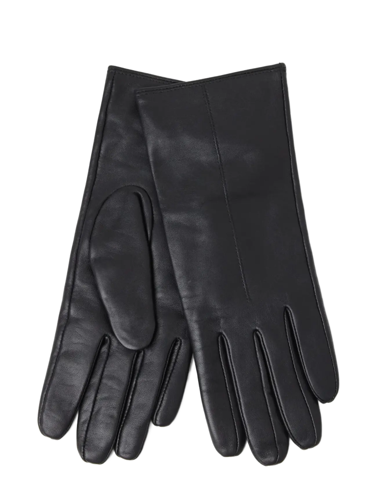 Lindex Leather gloves - Lindex - BLACK / black