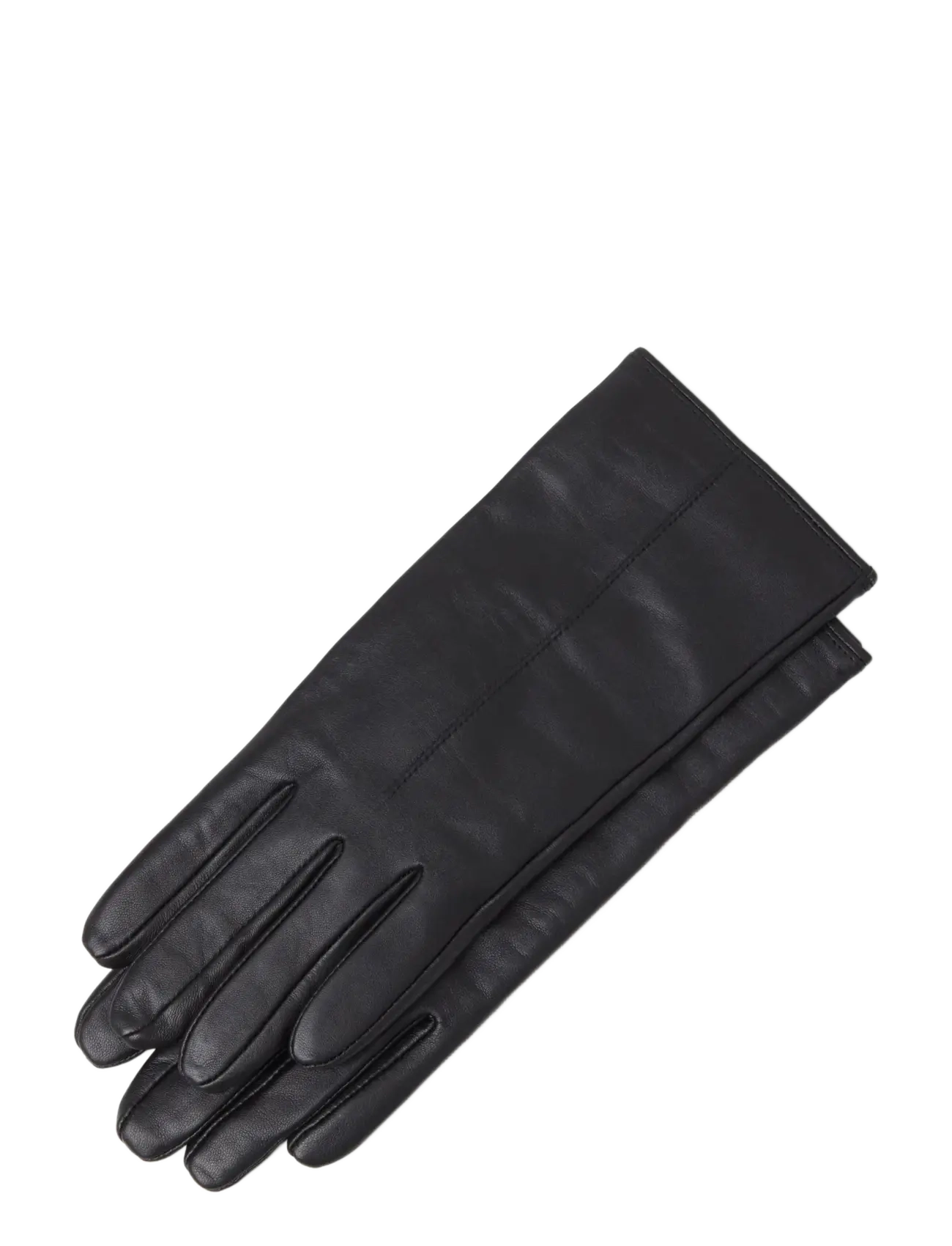 Lindex - Leather gloves - black - 1
