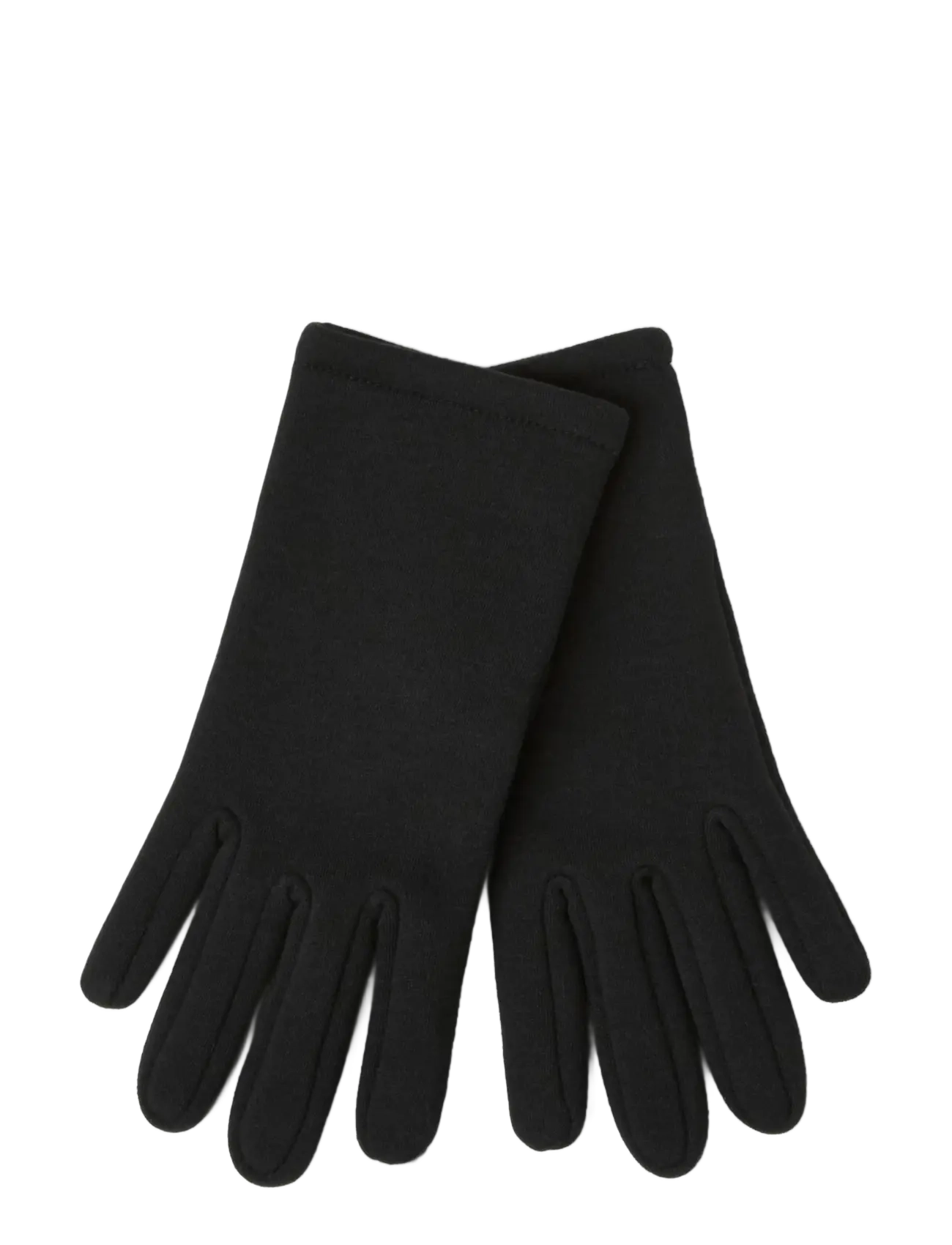 Lindex - Lined jersey gloves - fingerhandschuhe - black - 1