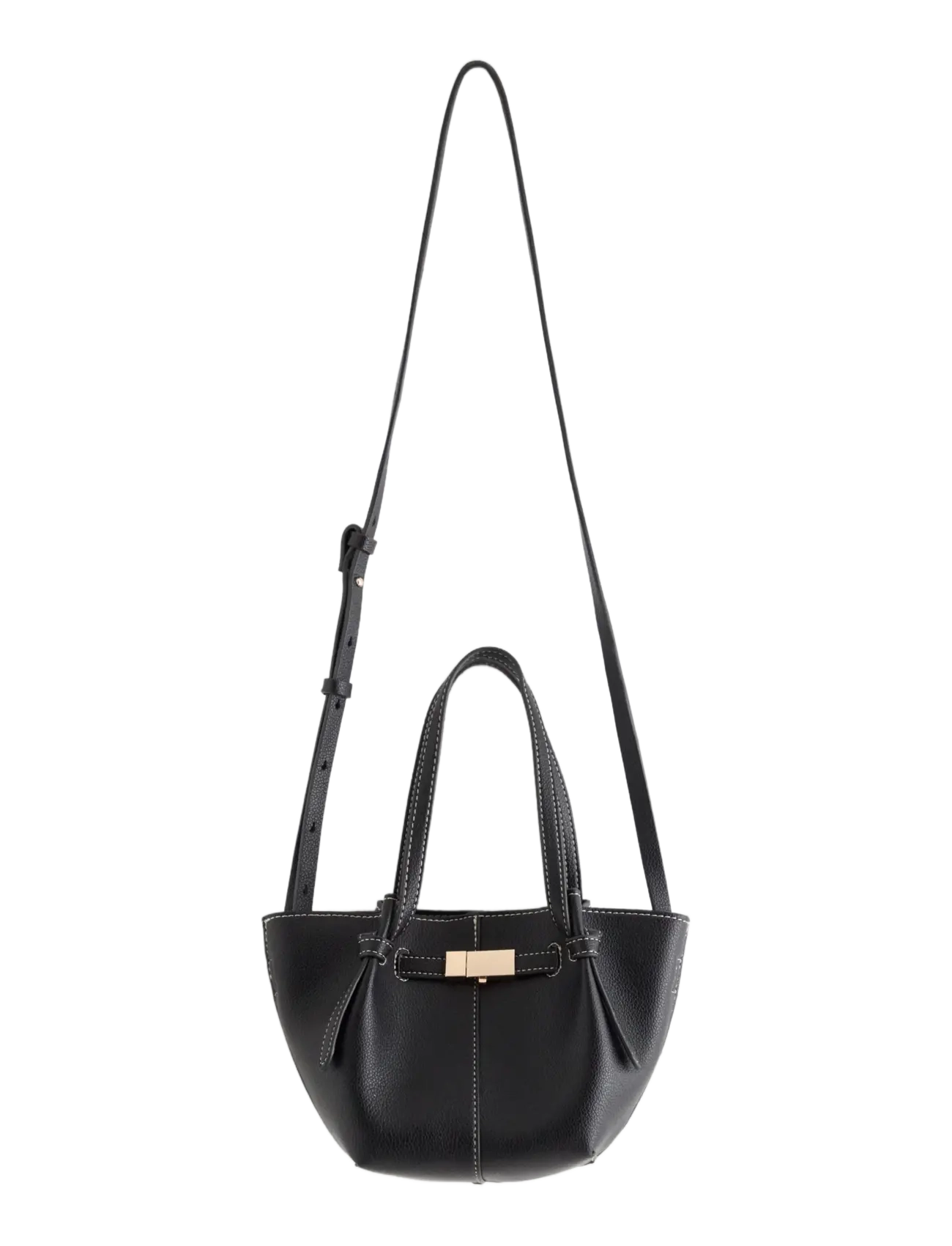 Lindex Bag in imitation leather - Lindex - BLACK / black