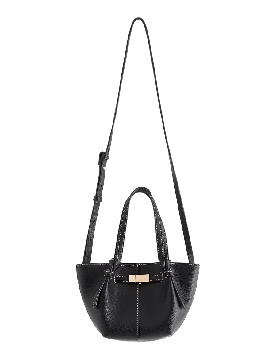 Lindex - Bag in imitation leather - fashion trends - black - 0