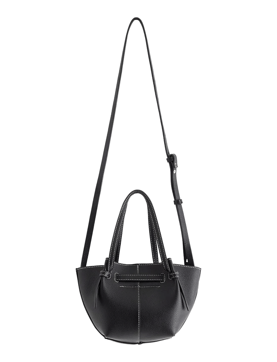 Lindex - Bag in imitation leather - fashion trends - black - 1