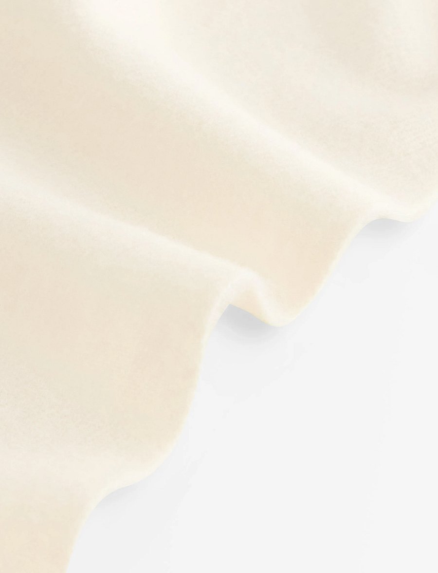 Lindex - Scarf with fringes - winterschals - off white - 2
