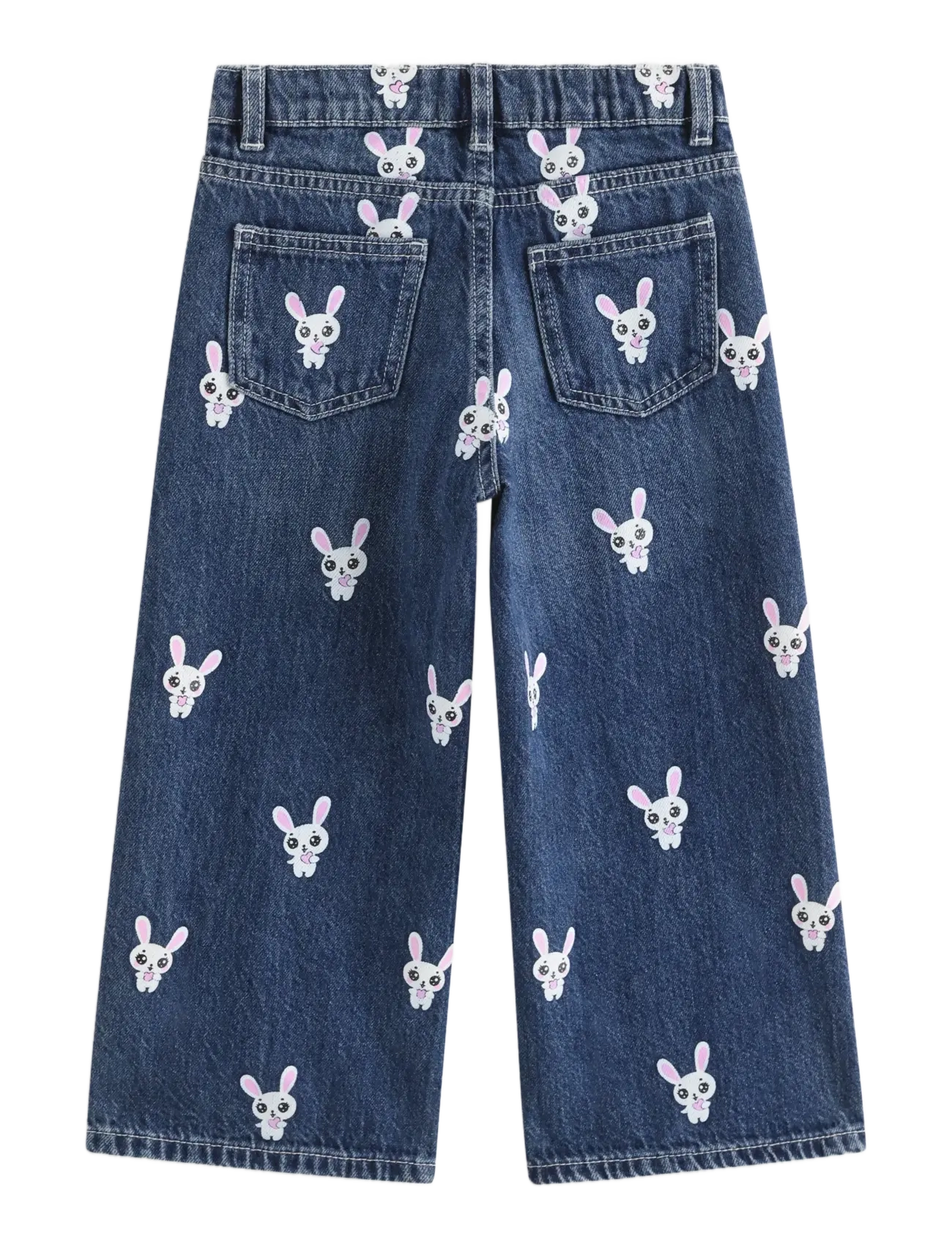 Lindex - Wide jeans with regular waist - laiad teksad - denim blue - 2