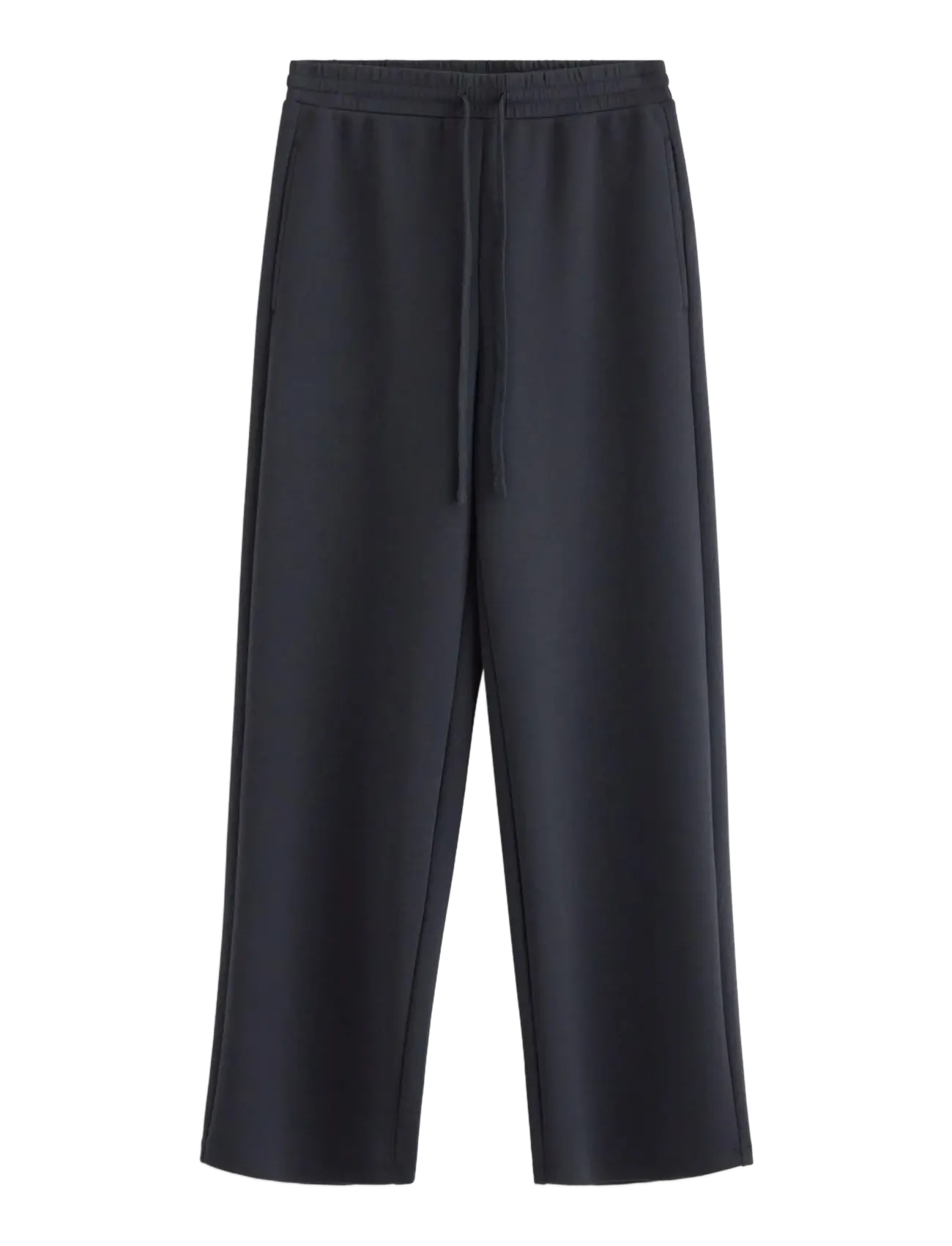 Lindex - Super soft jersey trousers - dark dusty blue - 1