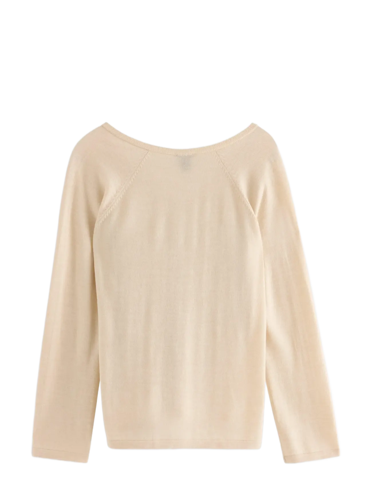 Lindex - Fine-knit jumper in merino wool - pullover - light beige - 2