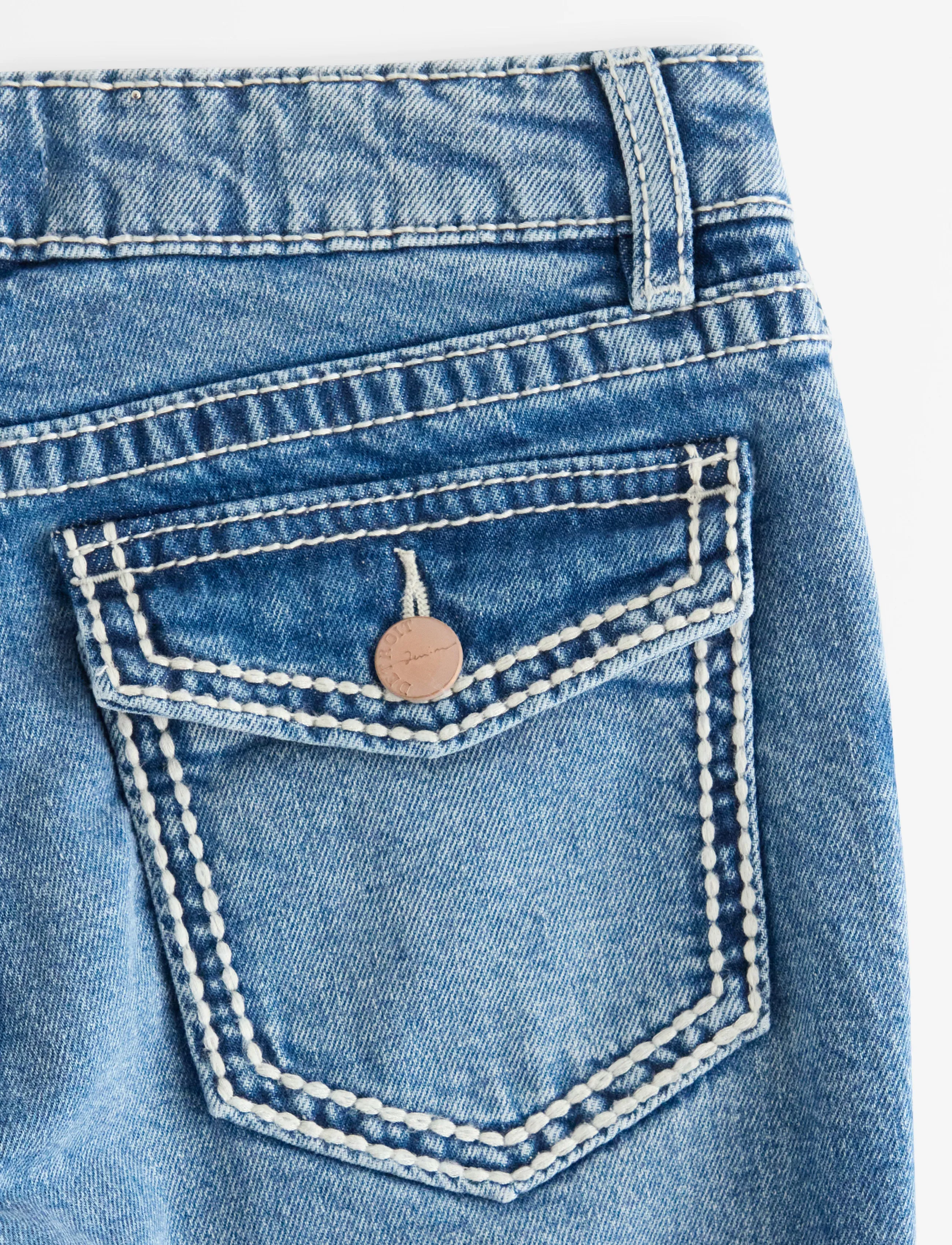 Lindex - FREJA Flared leg jeans with shorter leg - bootcut jeans - denim - 2